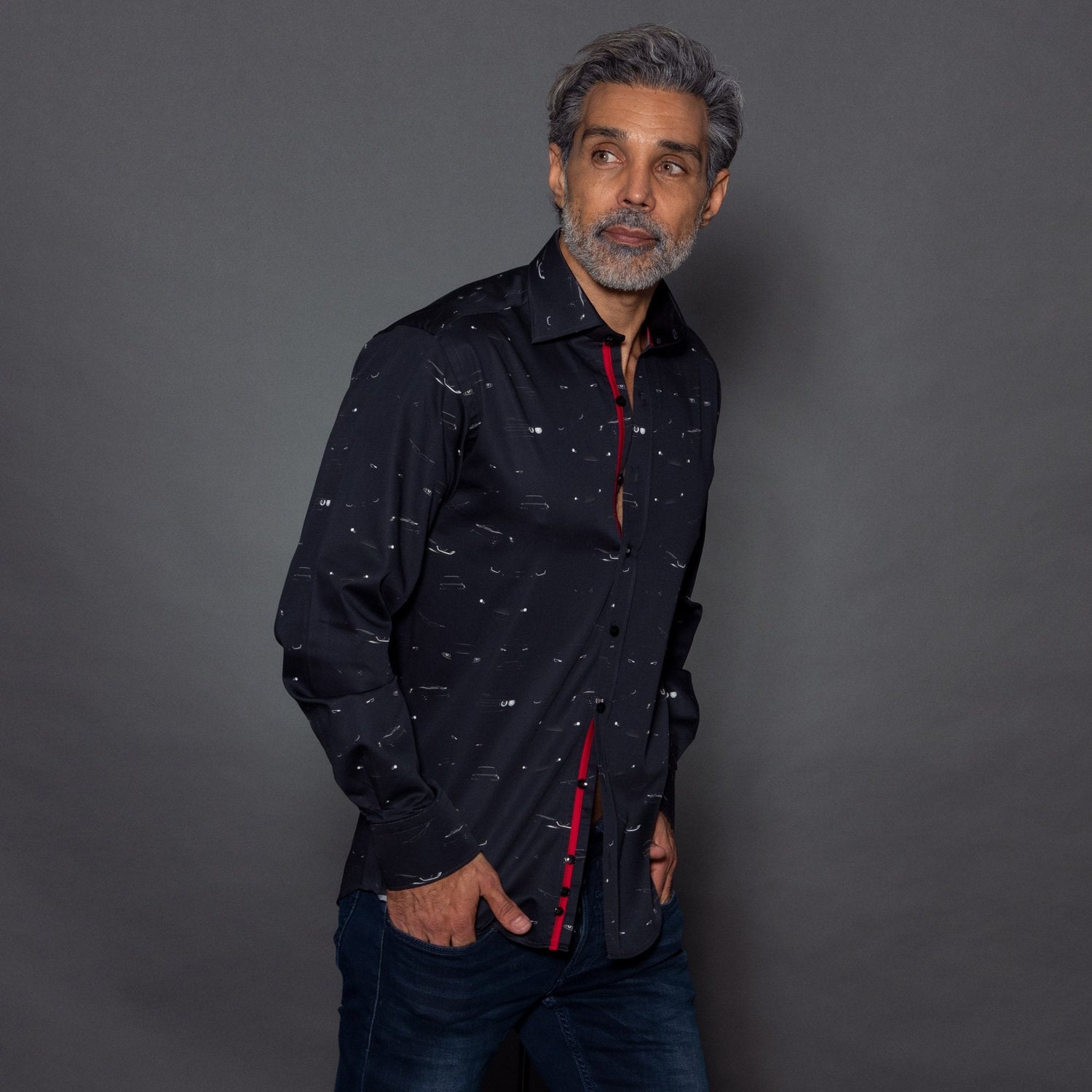 HEADLIGHT PRINT SHIRT - Claudio Lugli Shirts