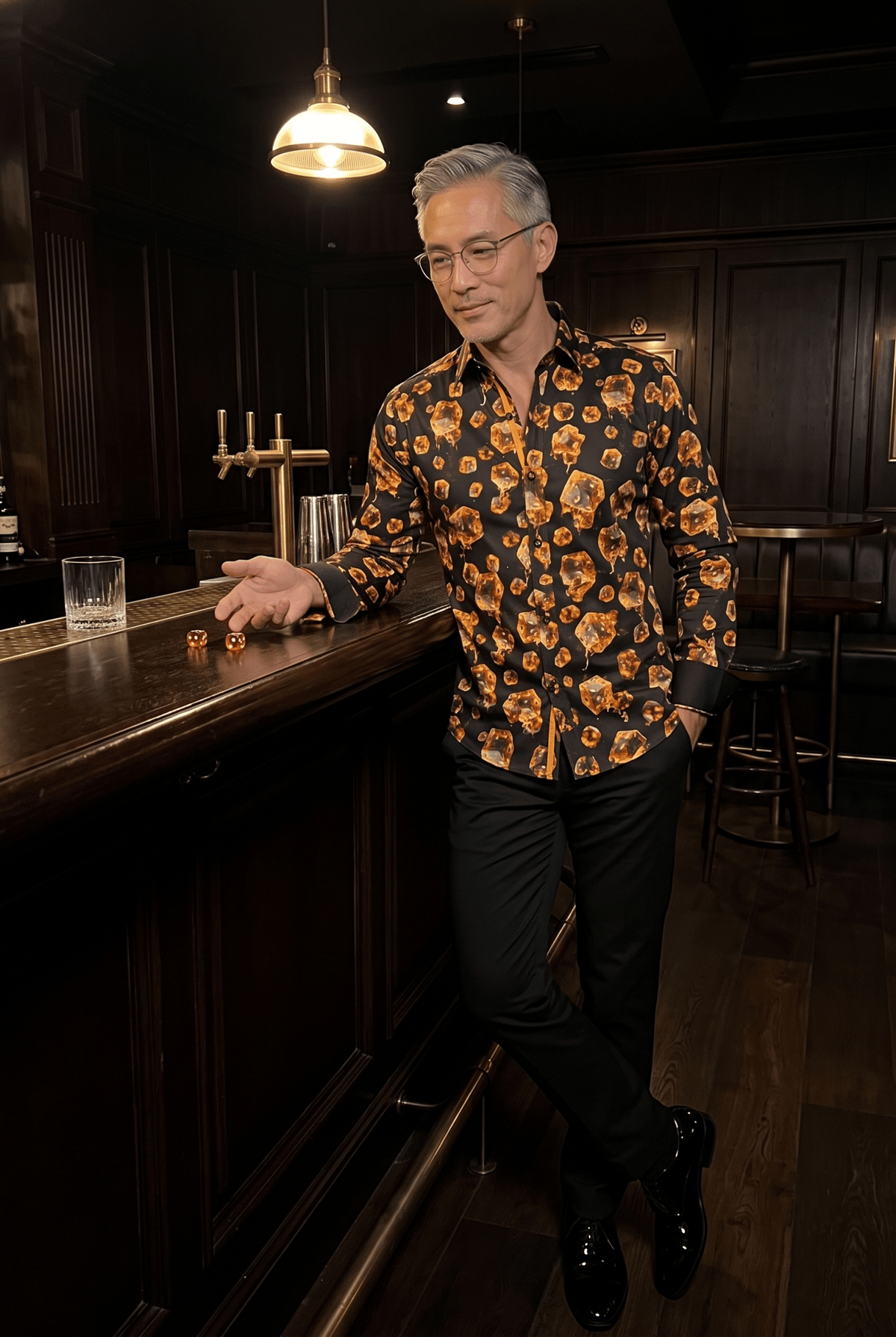 High Roller Dice Print Shirt - Claudio Lugli Shirts