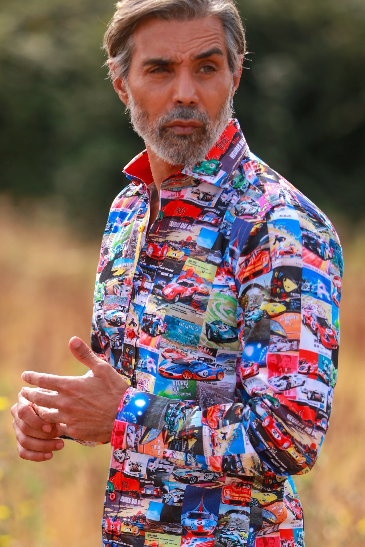 LE MANS PRINT SHIRT - Claudio Lugli Shirts