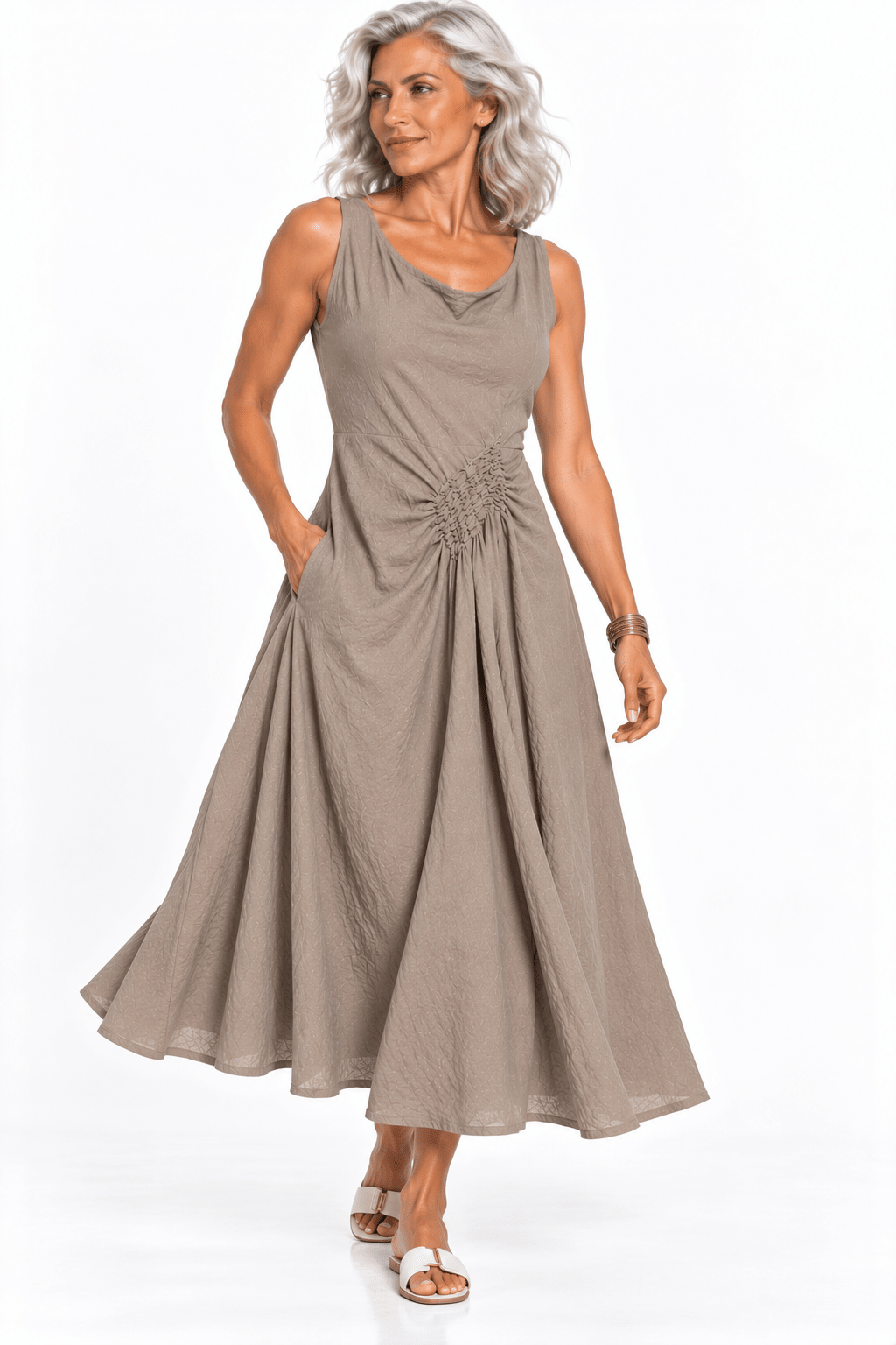 Linen Dress - Claudio Lugli Shirts