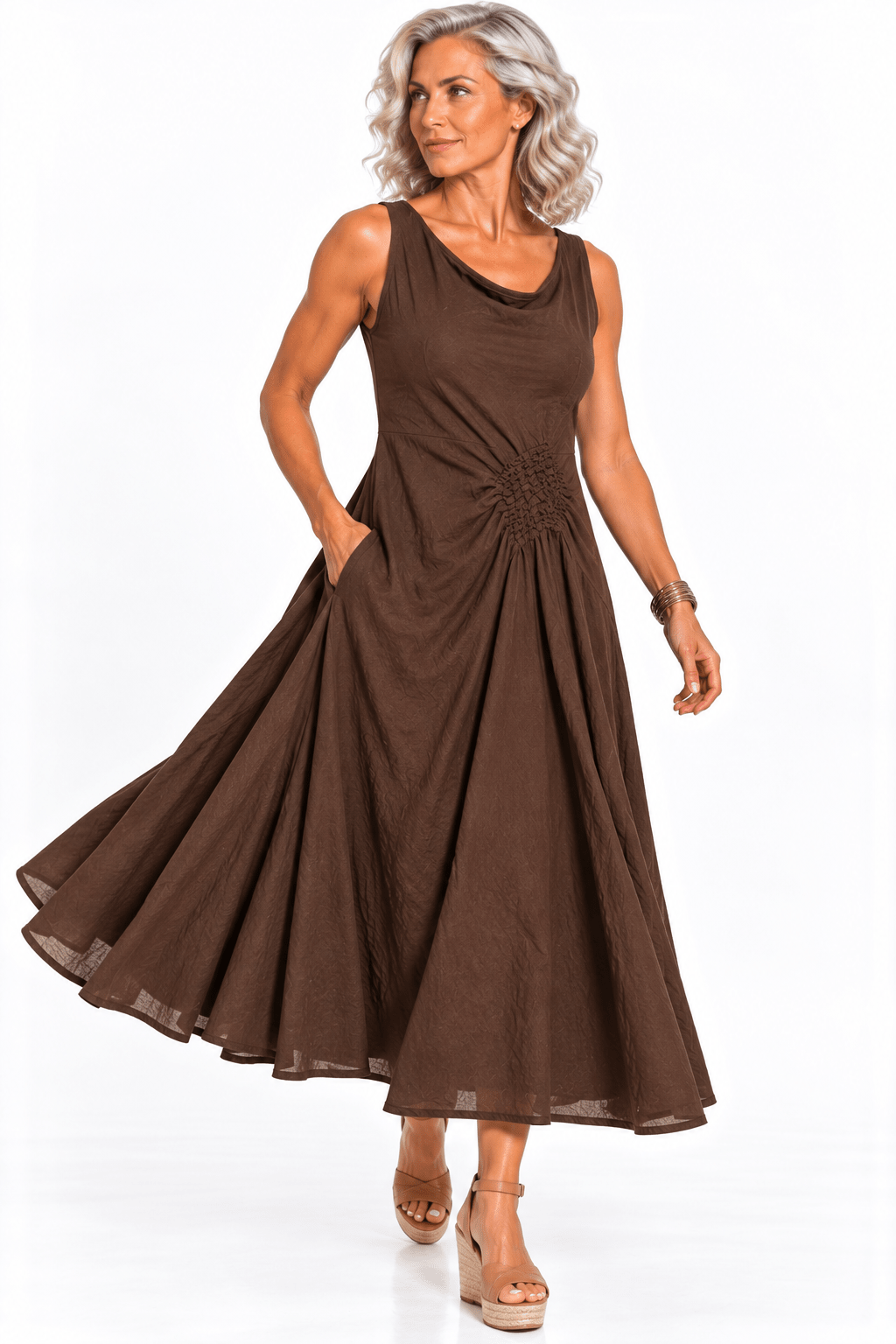 Linen Dress - Claudio Lugli Shirts