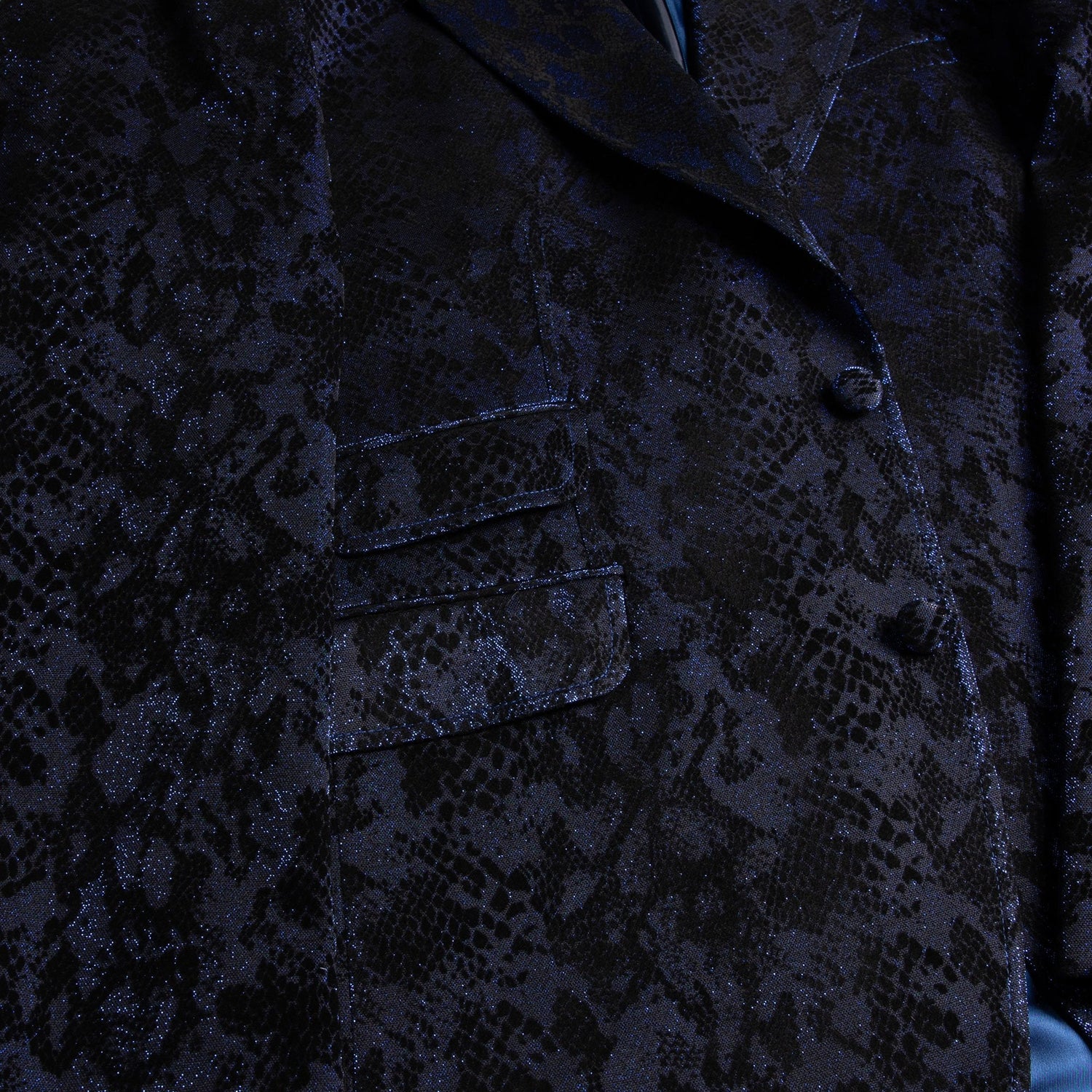 LUXURY FITTED SNAKE SKIN DINNER JACKET - Premium Men's Patterned Shirt by Claudio Lugli | Bold Design, Tailored Fit, Best Printed Shirts