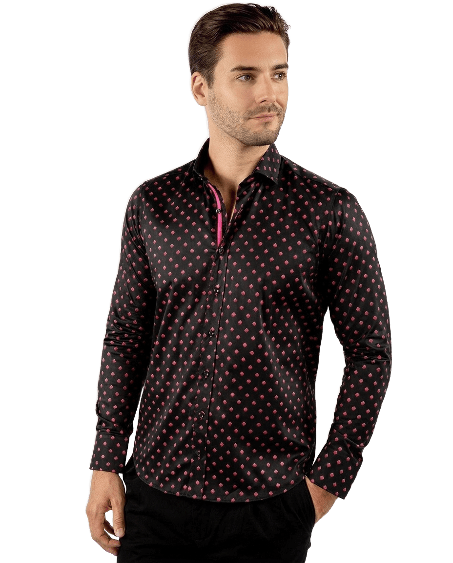 Midnight Club: Lantern Print Shirt - Claudio Lugli Shirts