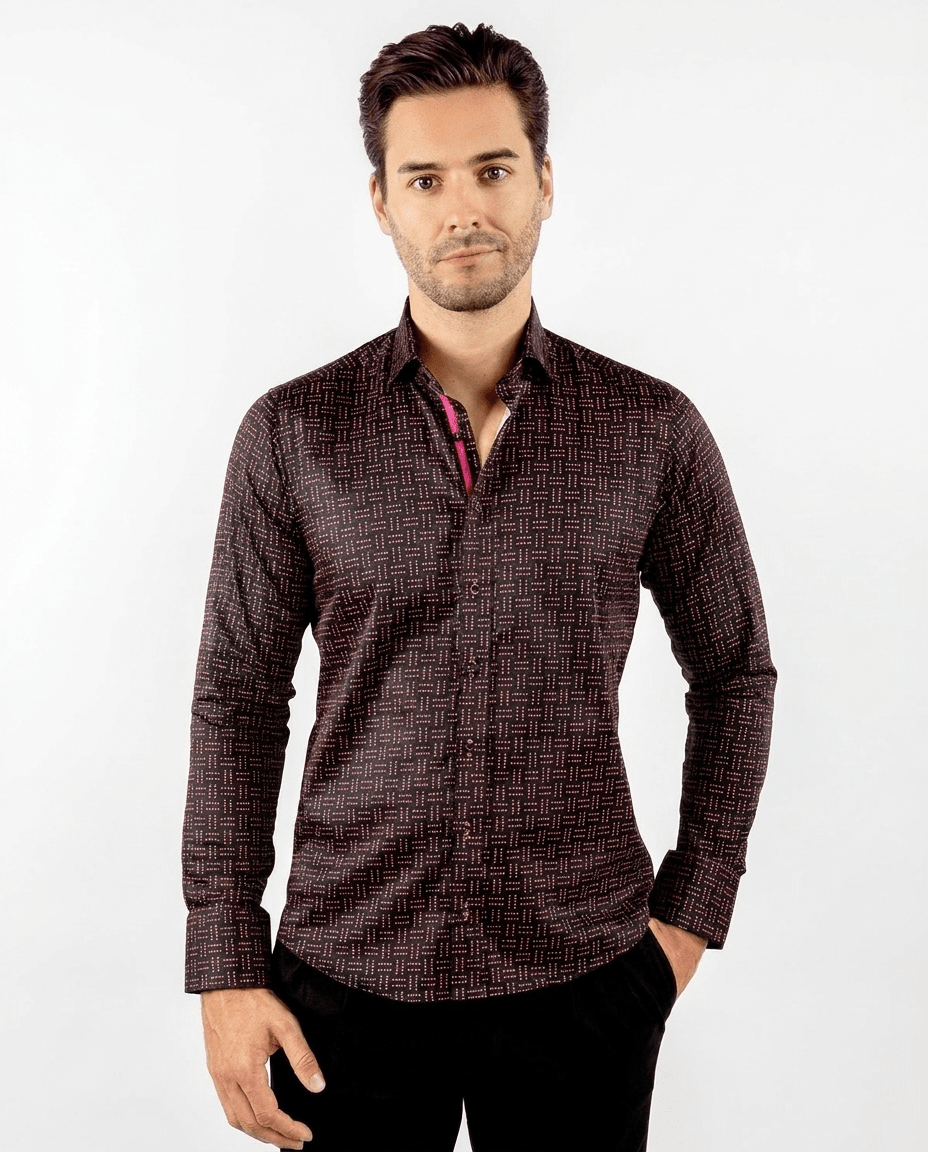 Midnight Club: Mainframe Print Shirt - Claudio Lugli Shirts