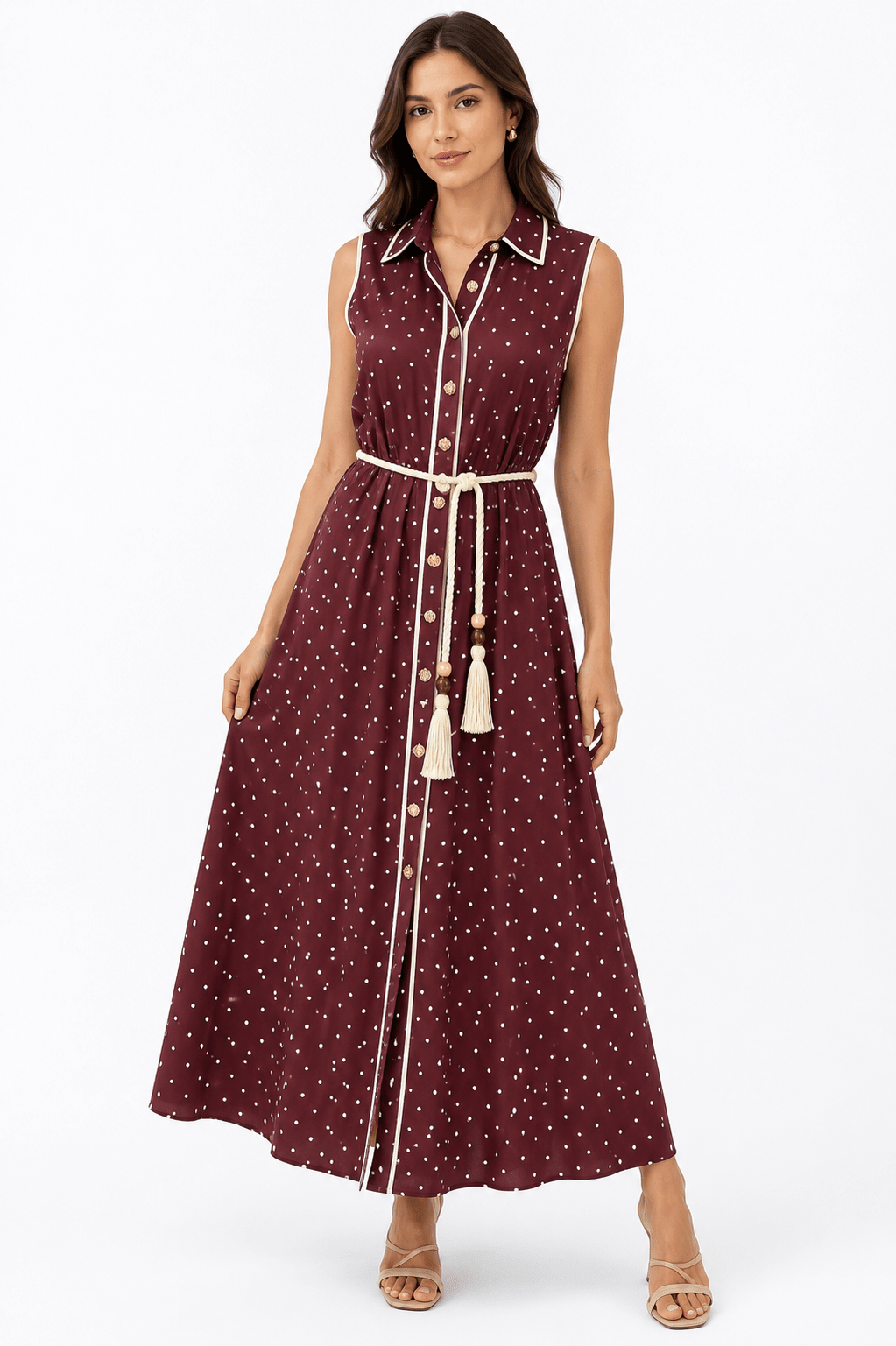 MISS CHARM POLKA DRESS - Claudio Lugli Shirts