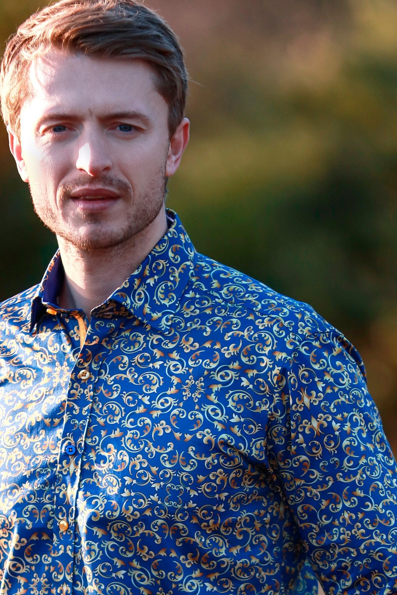 ORNAMENTAL PAISLEY PRINT SHIRT - Premium Men's Patterned Shirt by Claudio Lugli | Bold Design, Tailored Fit, Best Printed Shirts