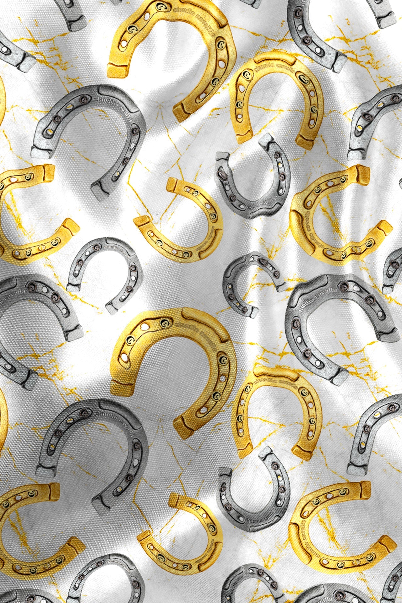 ORNATE HORSESHOE COLLECTION WOMENS PRINT SHIRT - Premium Men's Patterned Shirt by Claudio Lugli | Bold Design, Tailored Fit, Best Printed Shirts