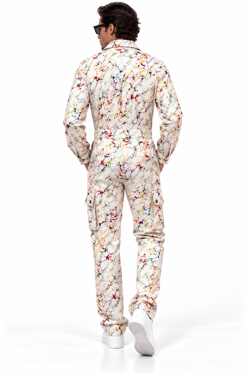 Paint Splattered Jumpsuit - Claudio Lugli Shirts