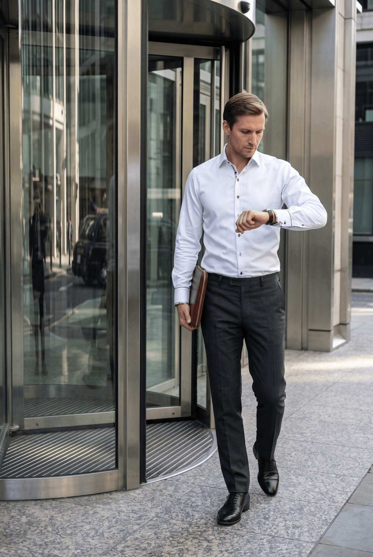Plain Long Sleeve Shirt - Claudio Lugli Shirts