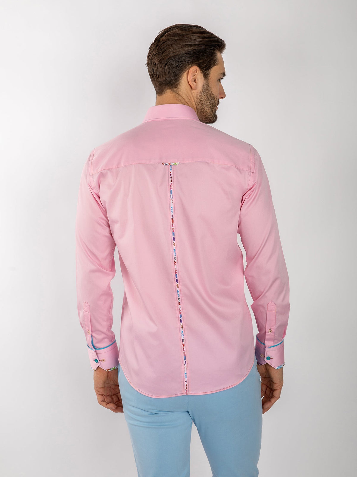 Plain Long Sleeve Shirt - Claudio Lugli Shirts