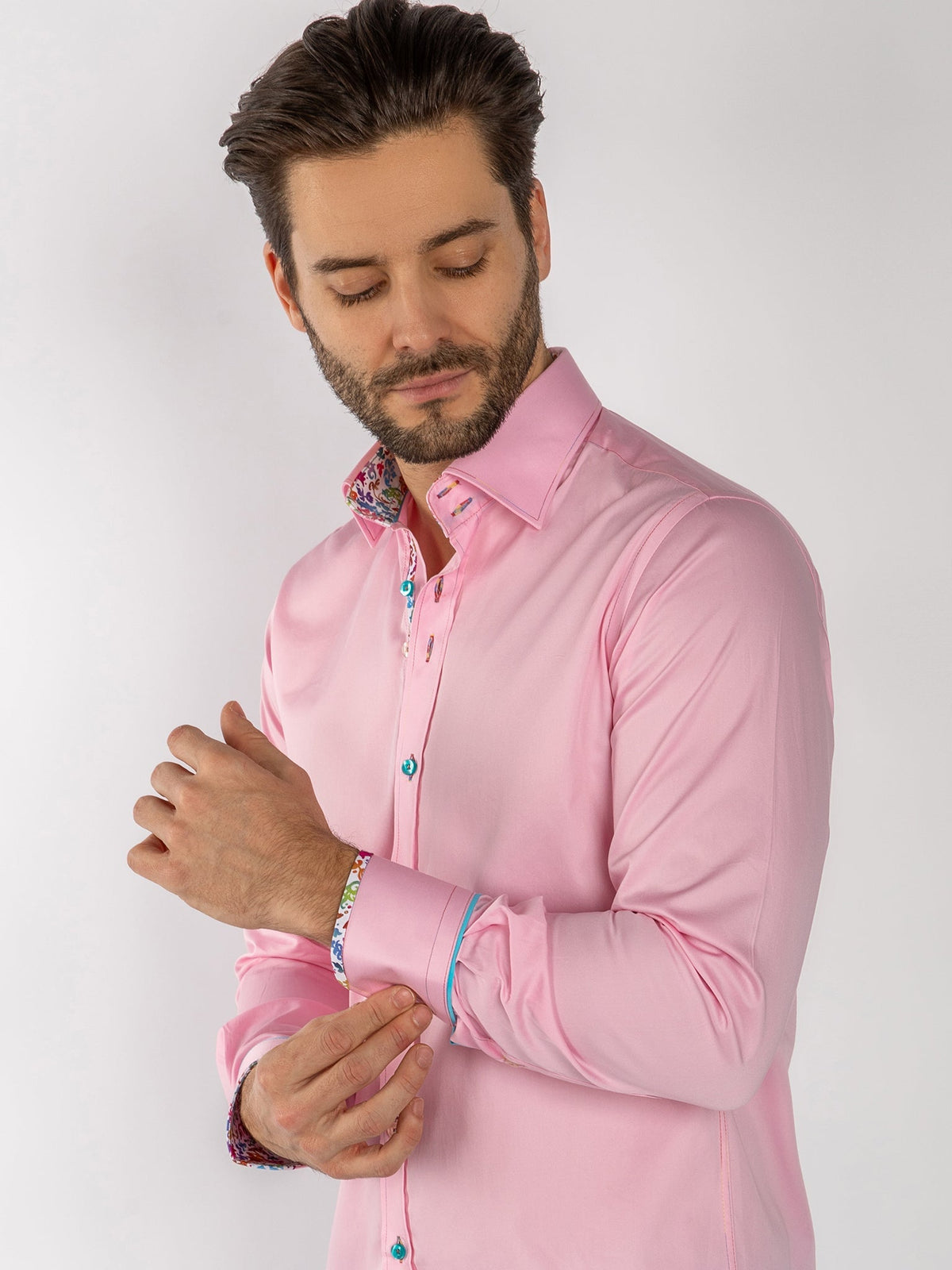 Plain Long Sleeve Shirt - Claudio Lugli Shirts