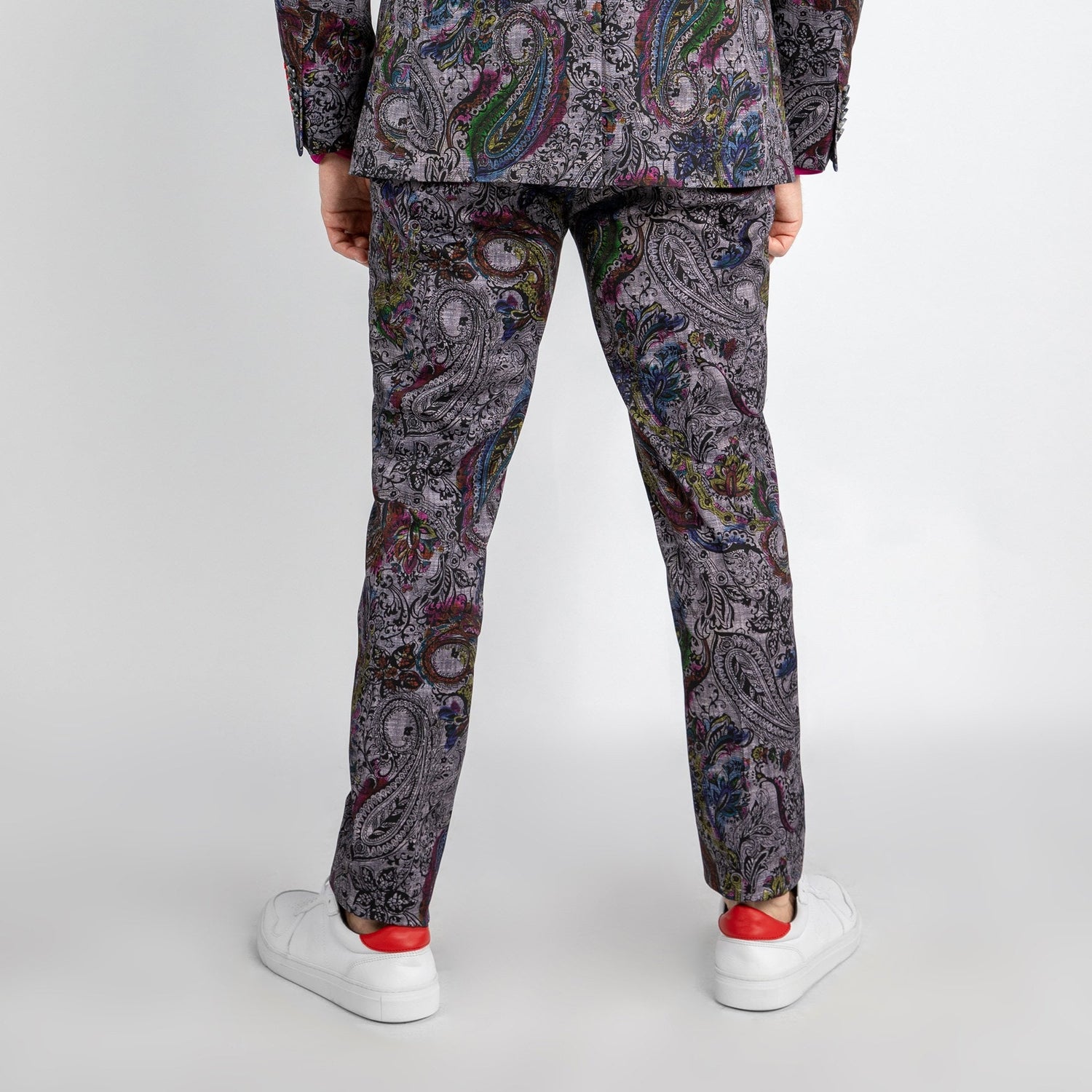 PRINTED SUIT TROUSERS - Claudio Lugli Shirts