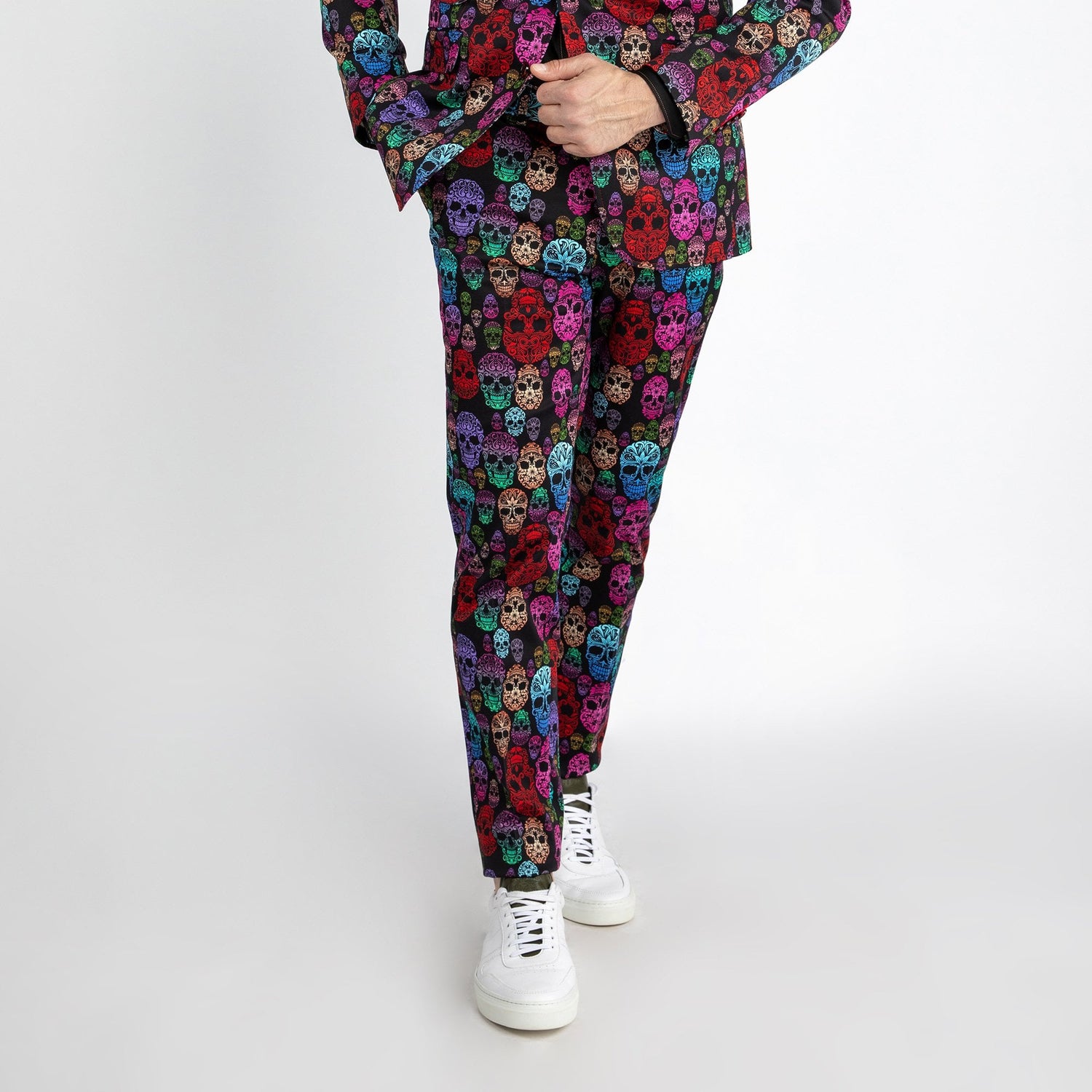 PRINTED SUIT TROUSERS - Claudio Lugli Shirts