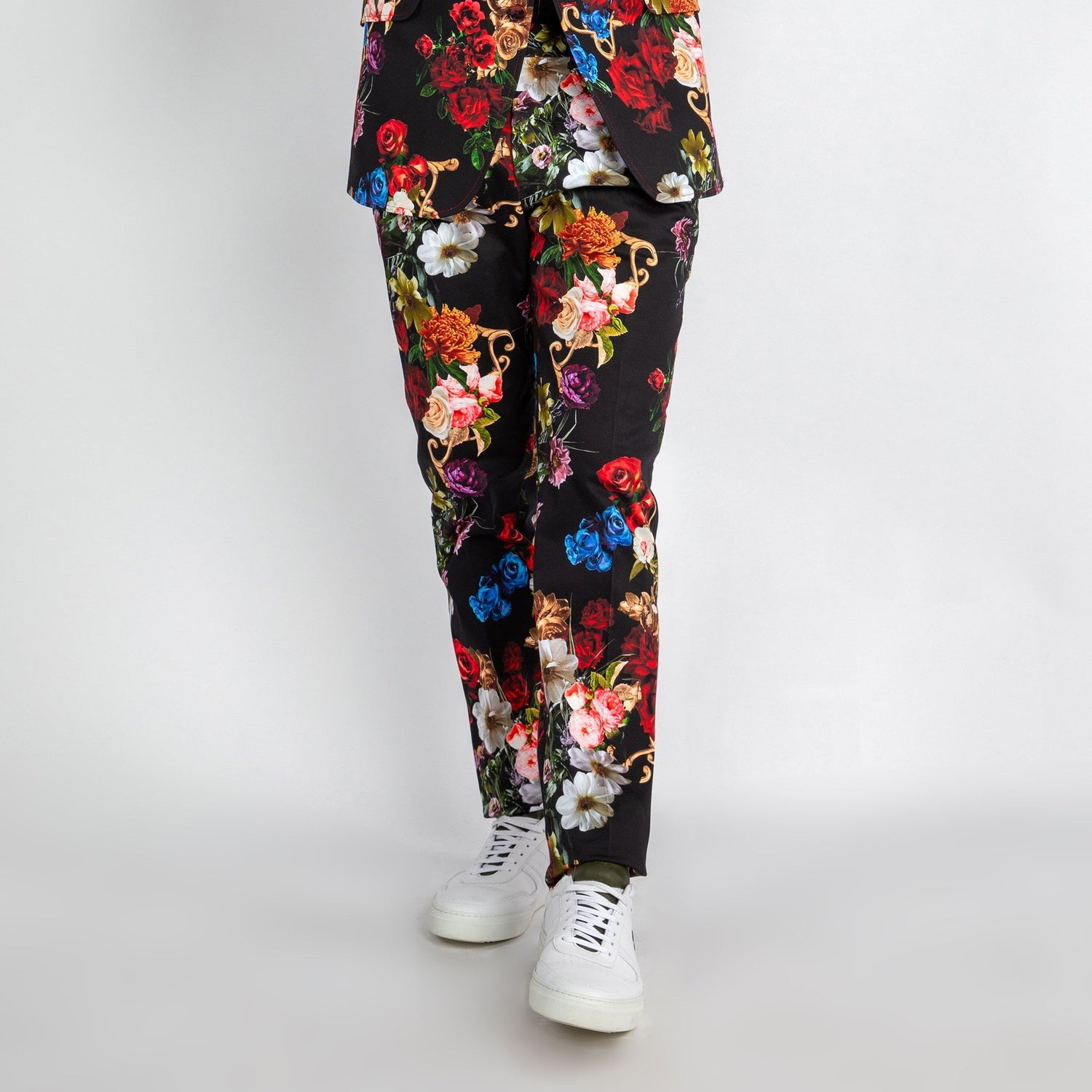 PRINTED SUIT TROUSERS - Claudio Lugli Shirts