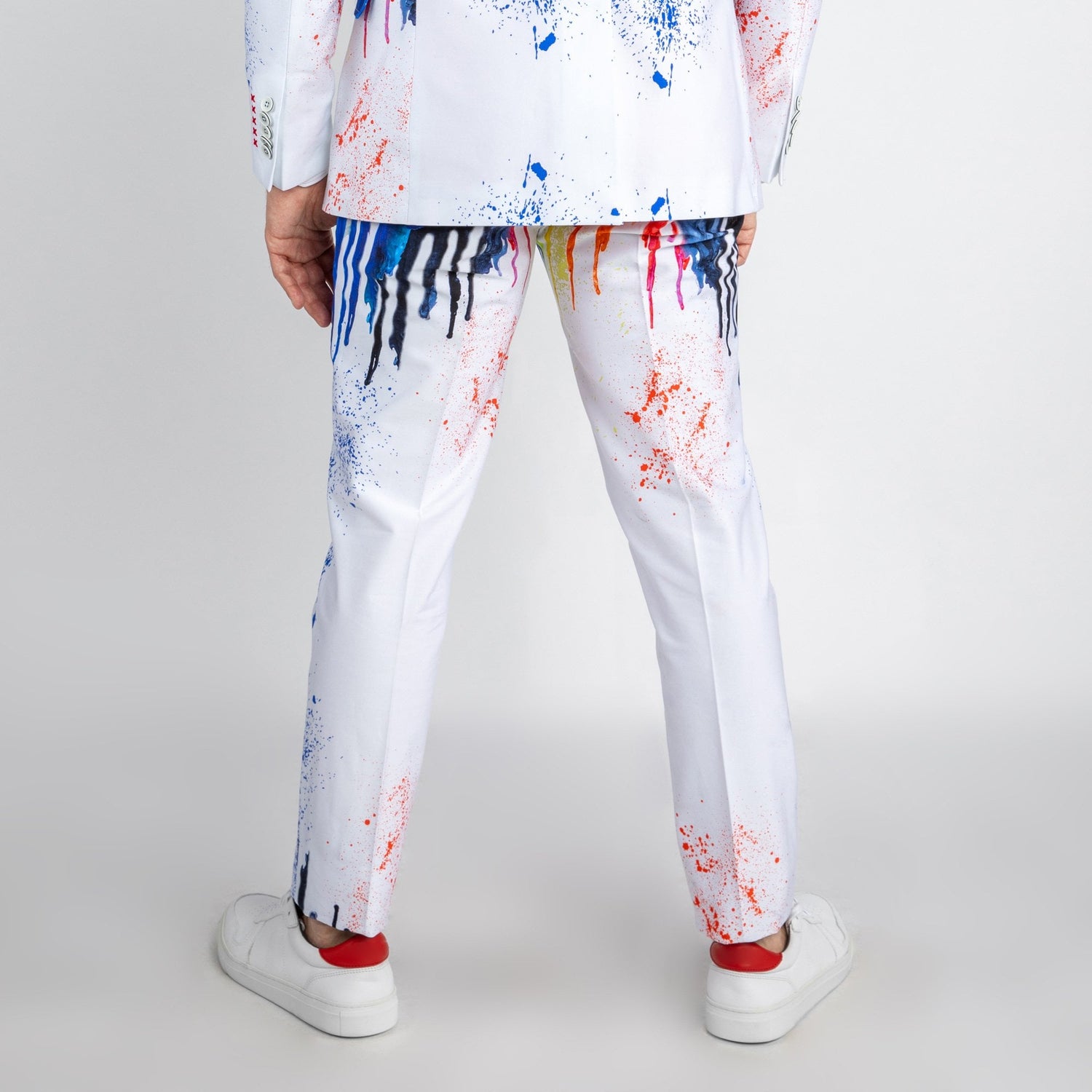 PRINTED SUIT TROUSERS - Claudio Lugli Shirts