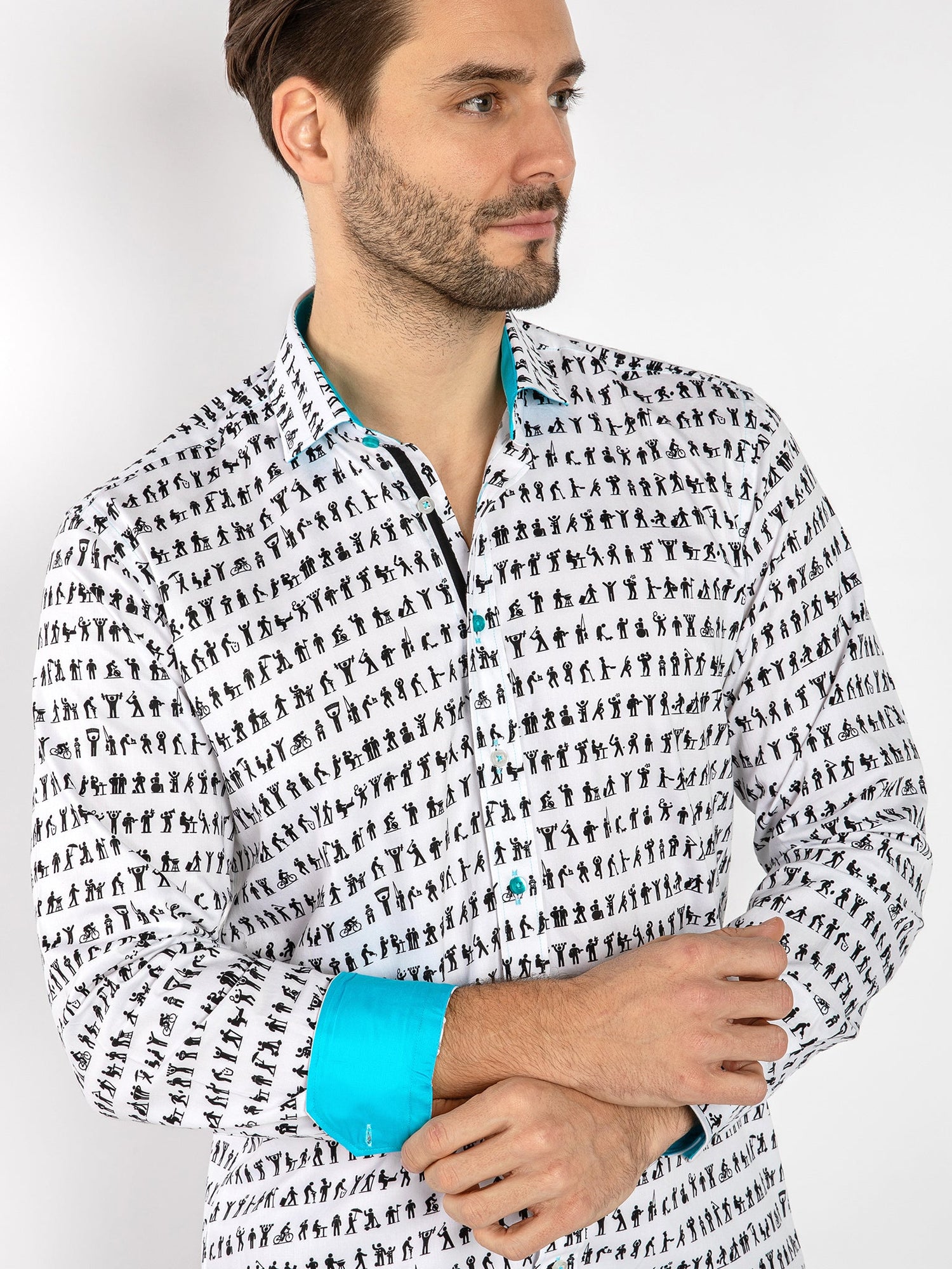 PROSTATE CANCER PRINT SHIRT - Claudio Lugli Shirts