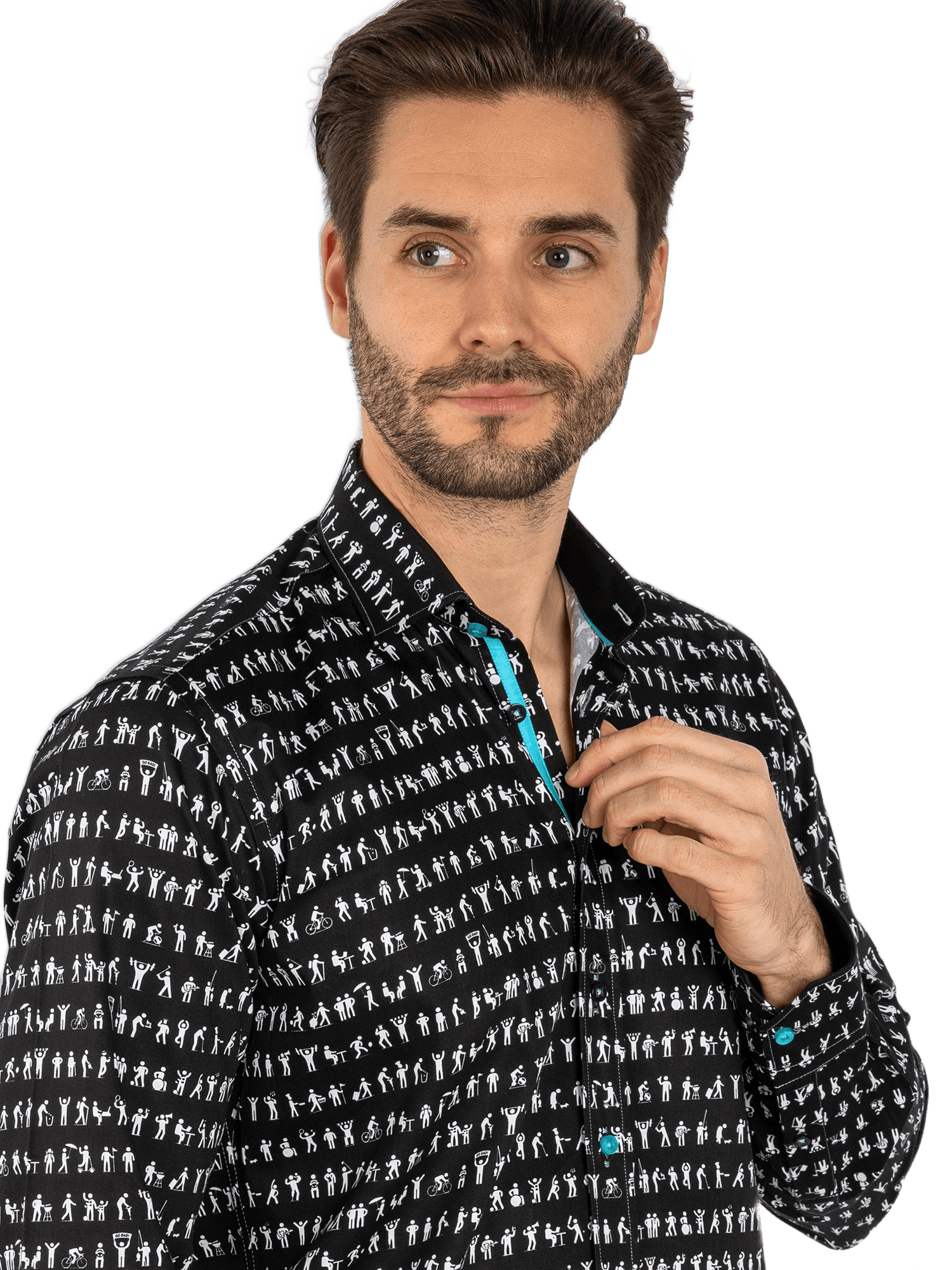 Prostate Cancer Print Shirt - Claudio Lugli Shirts