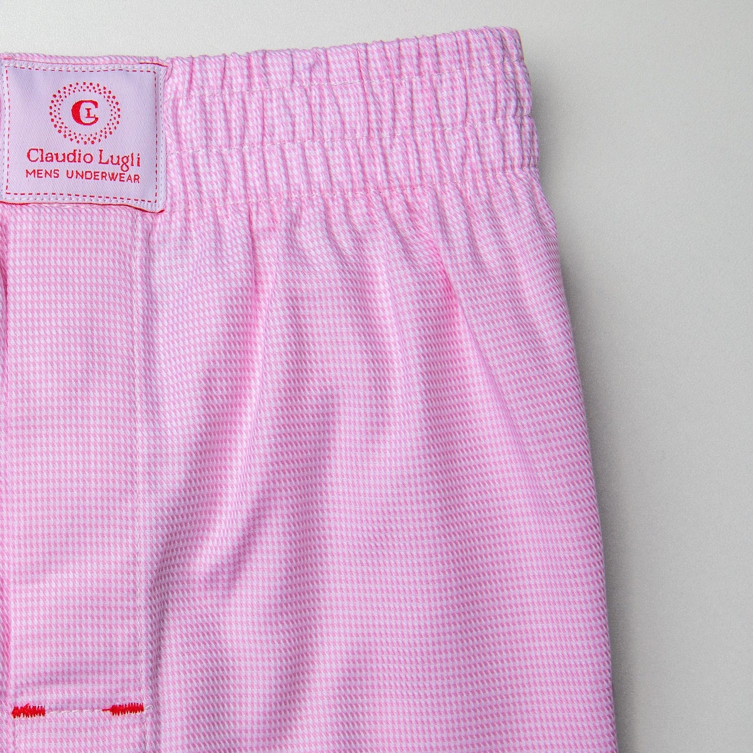 PUPPYTOOTH COTTON POPLIN PRINT BOXER SHORTS - Premium Men's Patterned Shirt by Claudio Lugli | Bold Design, Tailored Fit, Best Printed Shirts