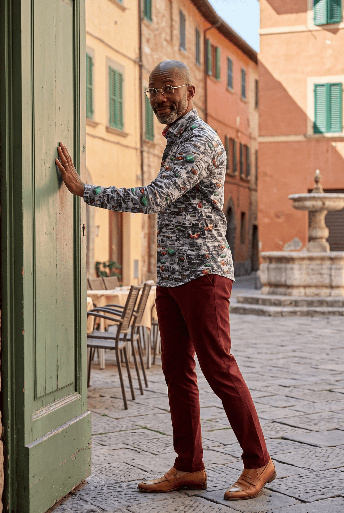 Race Cars Print Shirt - Claudio Lugli Shirts