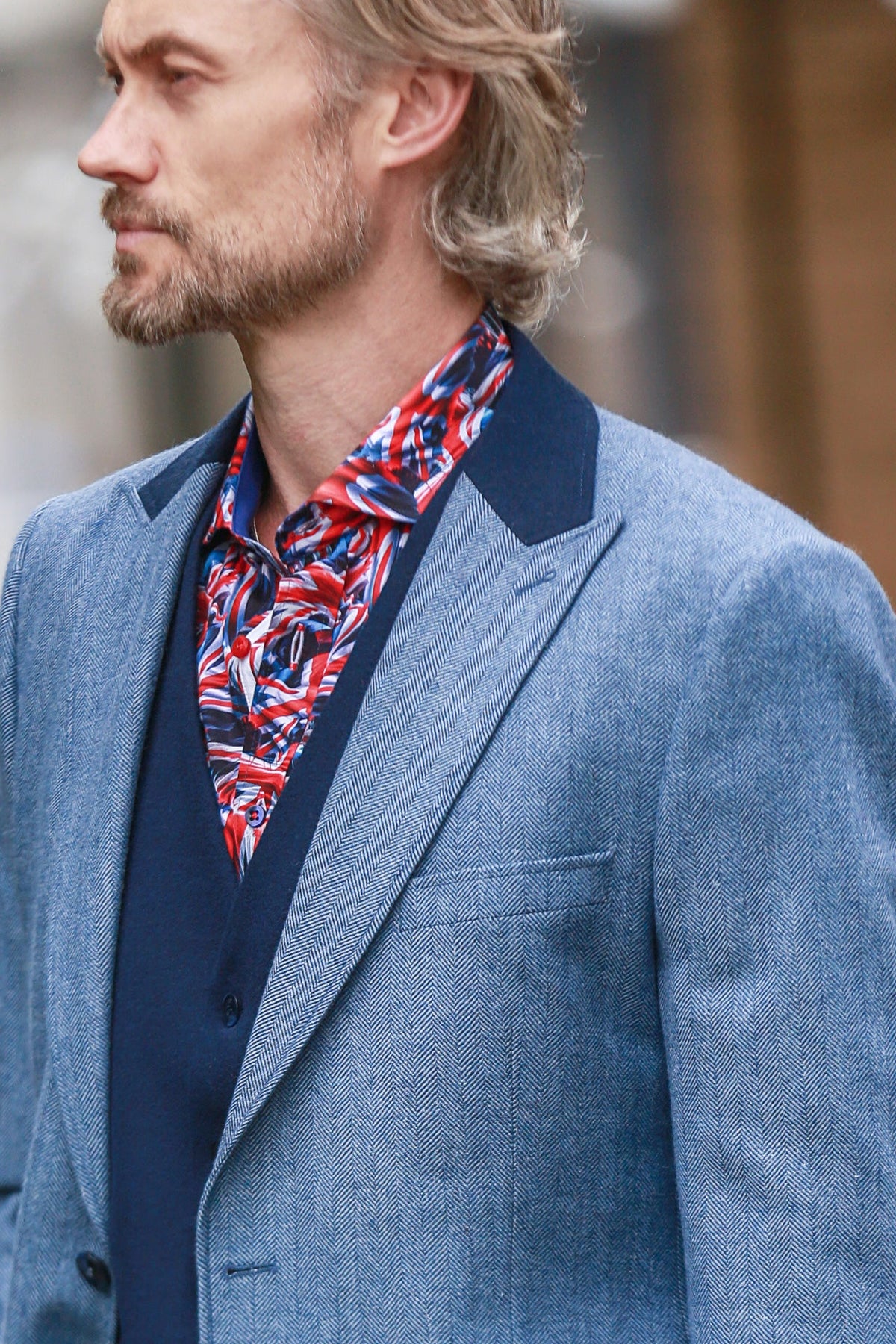 Race-Day Herringbone Jacket - Claudio Lugli Shirts