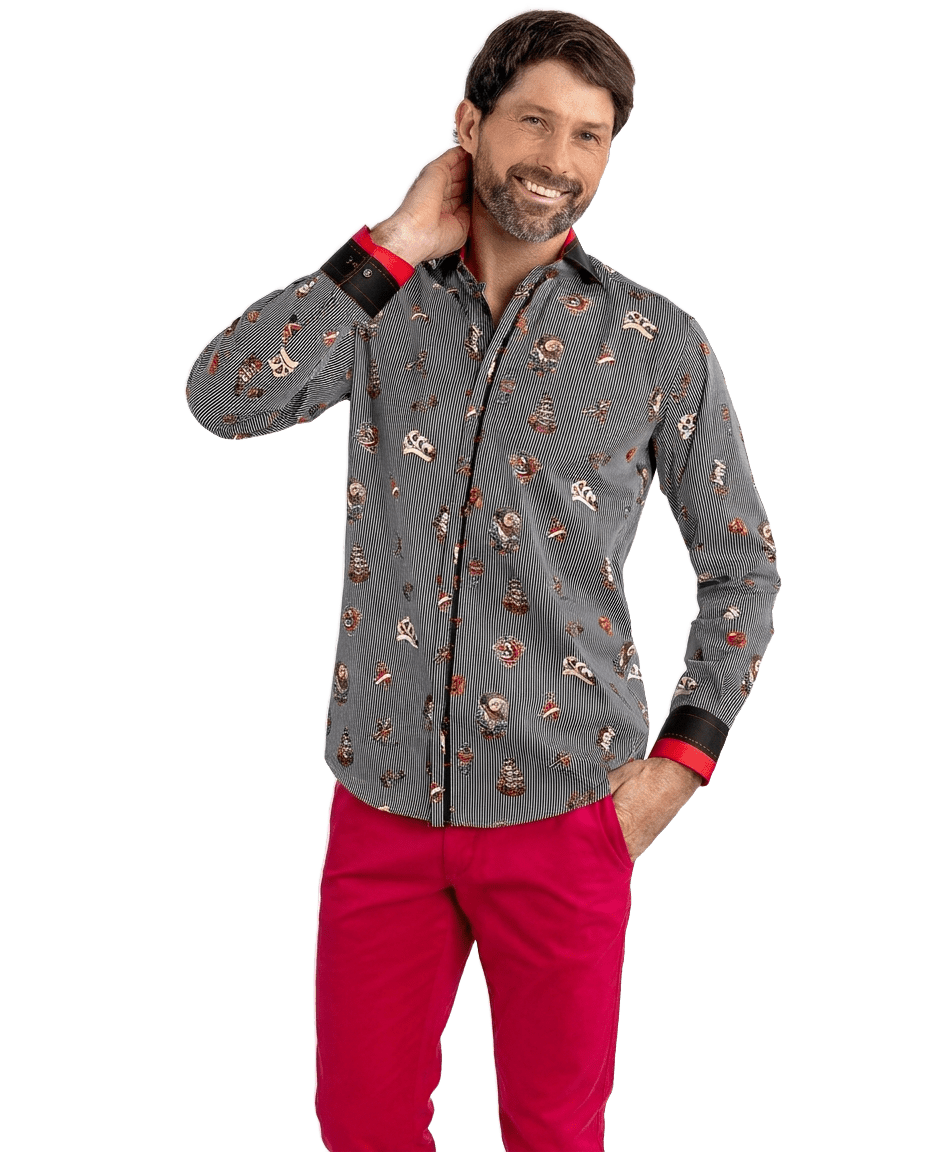 Sailor Punk Tattoo Print Shirt - Claudio Lugli Shirts