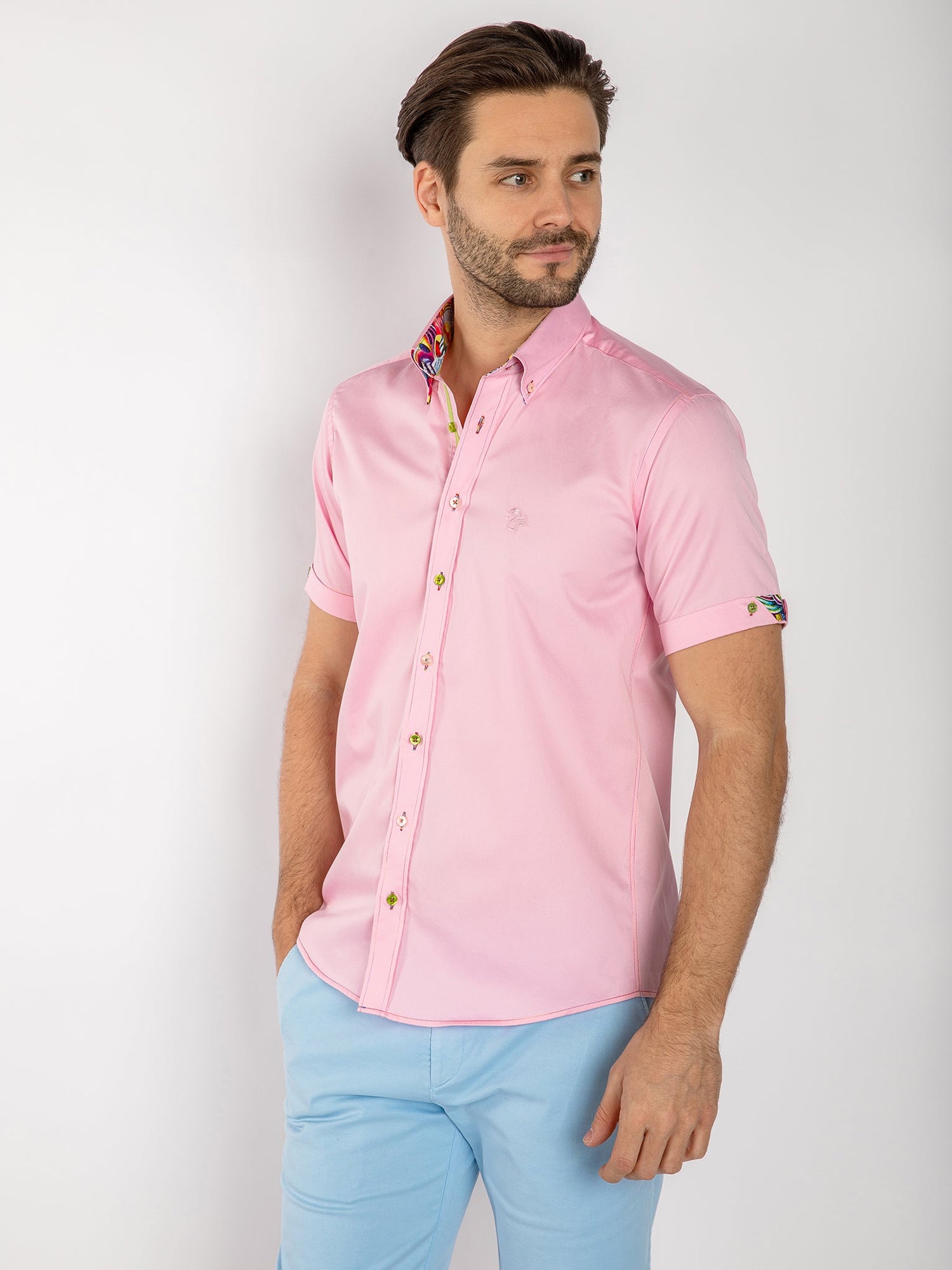 SIGNATURE COLOUR SHORT SLEEVE SERIES - Claudio Lugli Shirts