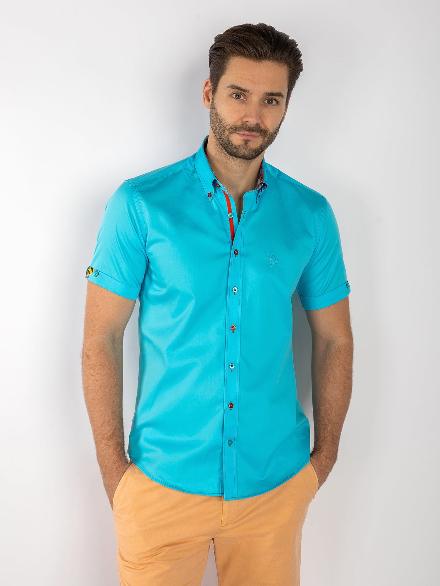SIGNATURE COLOUR SHORT SLEEVE SERIES - Claudio Lugli Shirts