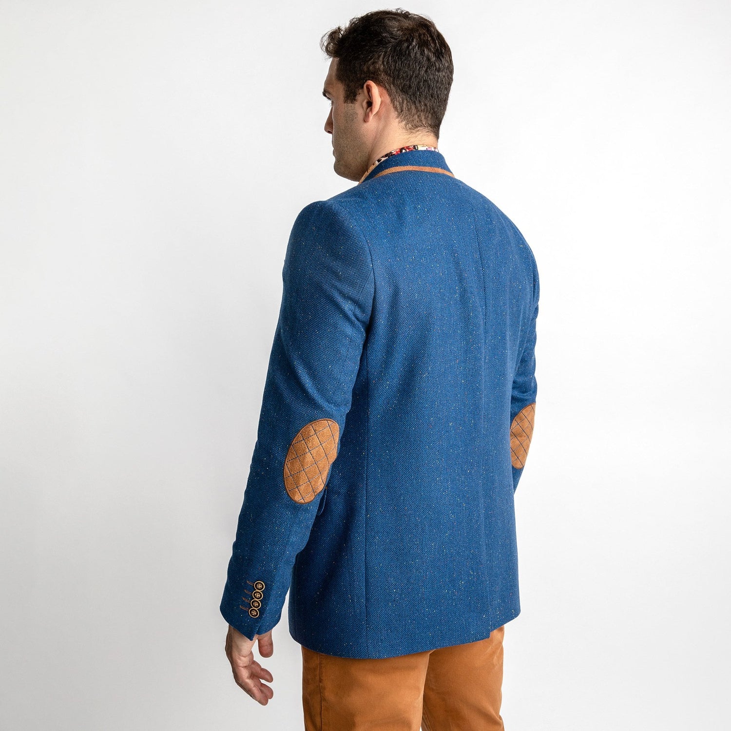 SIGNATURE EQUESTRIAN JACKET WITH MONACO LINING – Premium Men's Patterned Shirt by Claudio Lugli | Bold Design, Tailored Fit, Best Printed Shirts