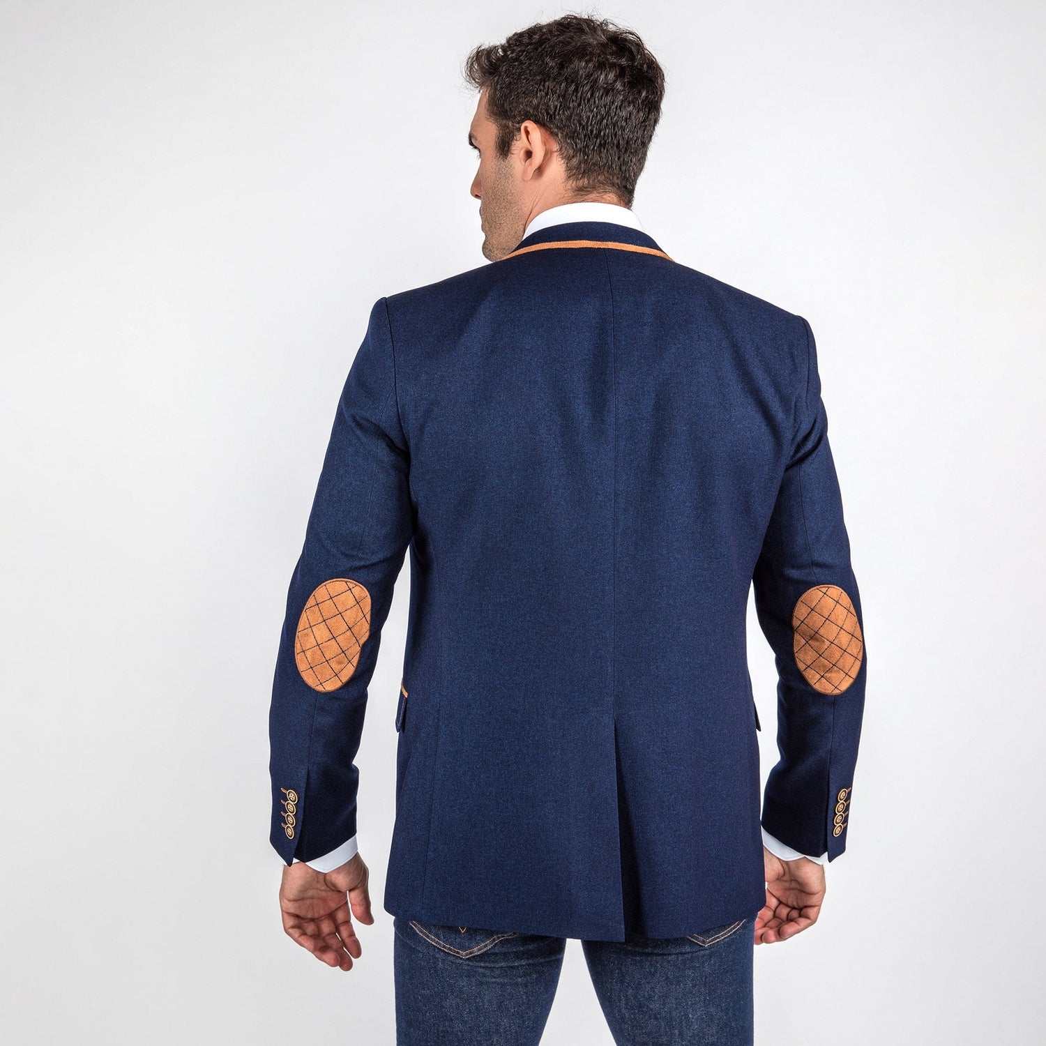 SIGNATURE EQUESTRIAN JACKET WITH MONACO LINING – Premium Men's Patterned Shirt by Claudio Lugli | Bold Design, Tailored Fit, Best Printed Shirts