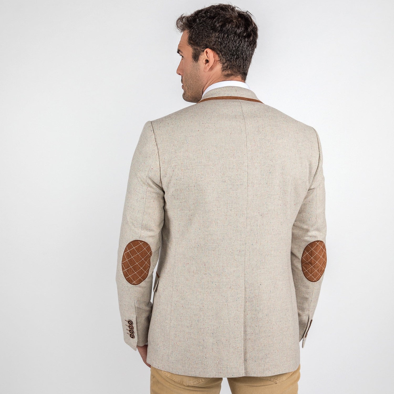 SIGNATURE EQUESTRIAN JACKET WITH MONACO LINING – Premium Men's Patterned Shirt by Claudio Lugli | Bold Design, Tailored Fit, Best Printed Shirts