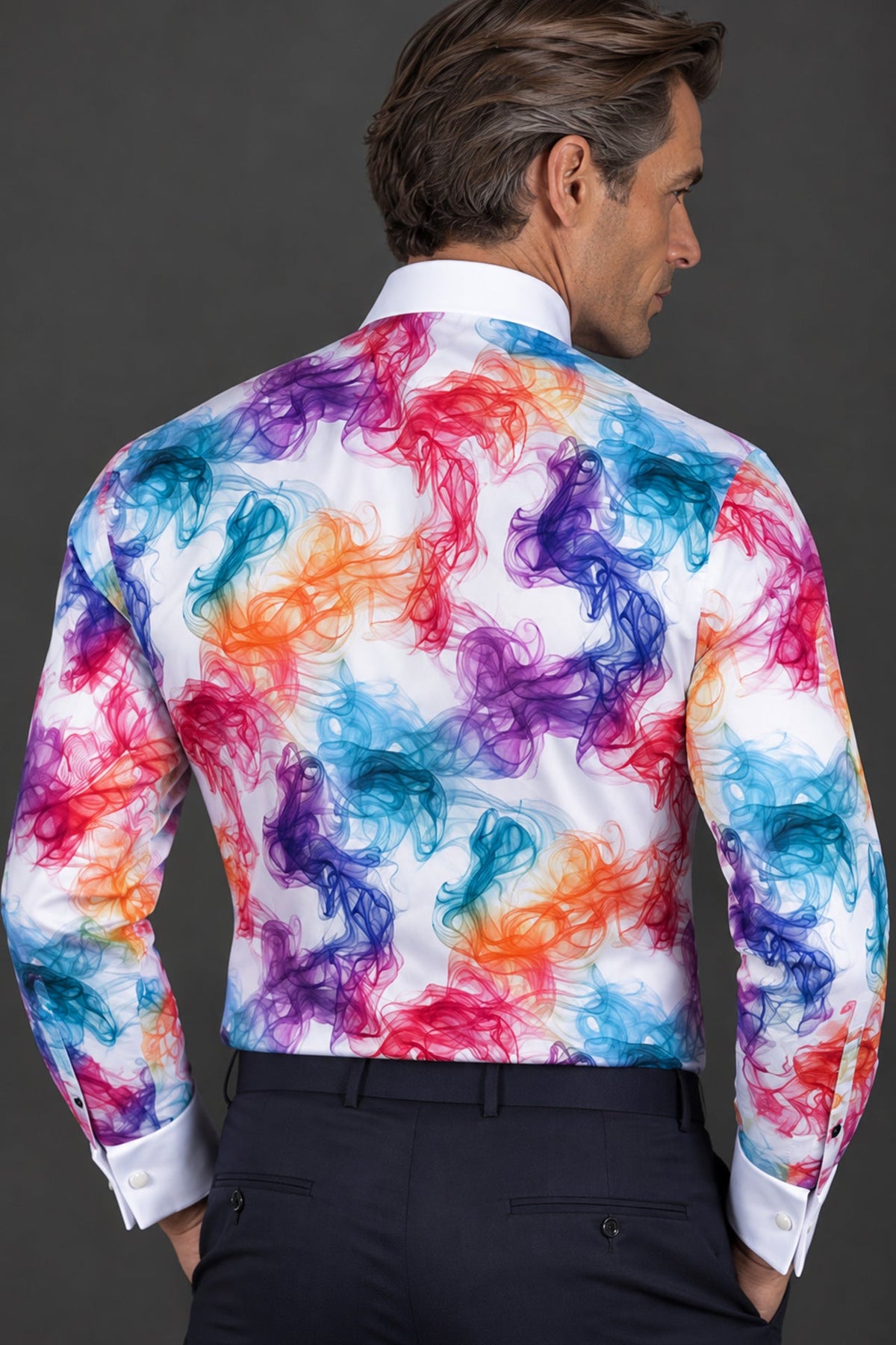 Smoke & Mirrors Tuxedo Shirt - Claudio Lugli Shirts