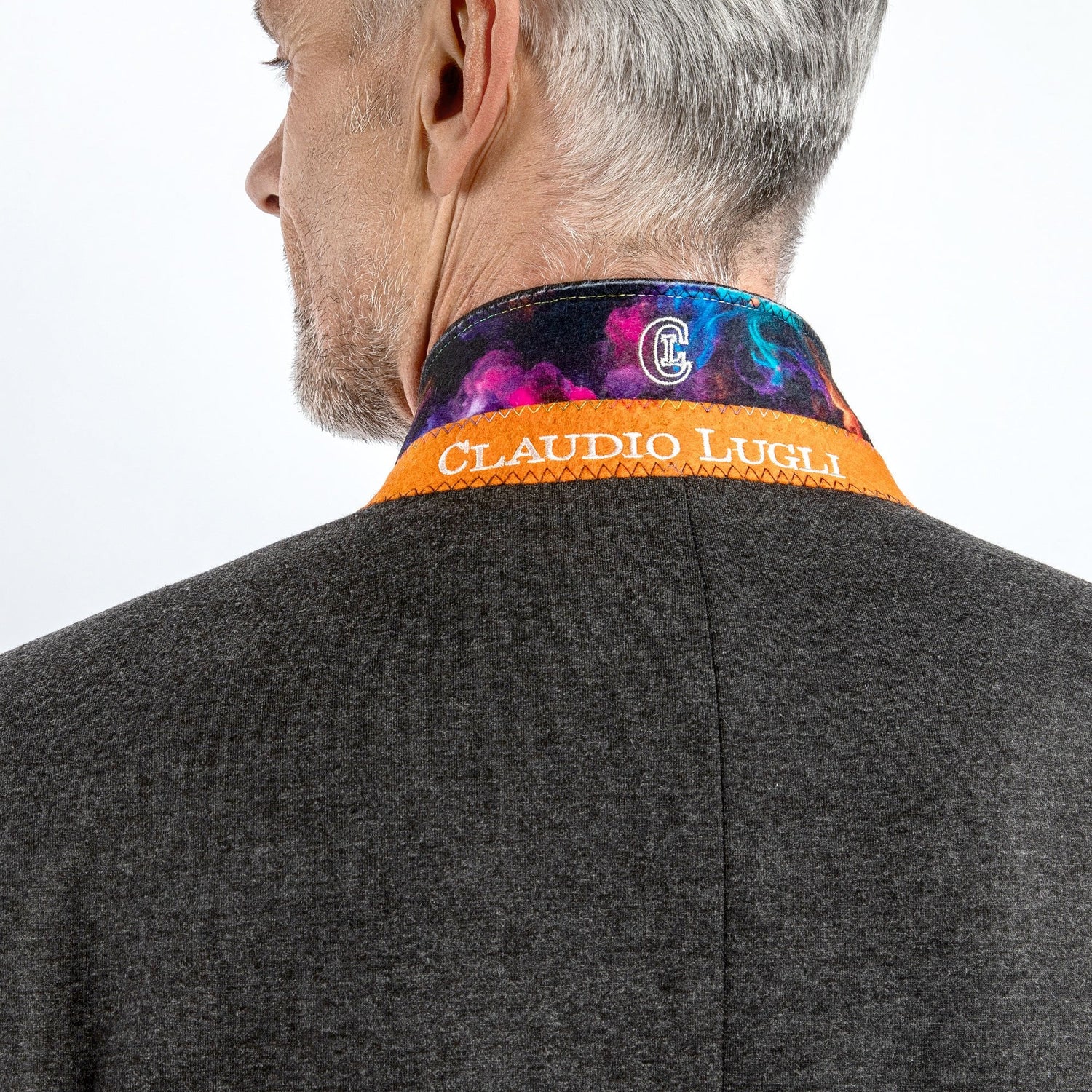 SPECTRUM ELEGANCE STRETCH SPORT BLAZER - Premium Men's Patterned Shirt by Claudio Lugli | Bold Design, Tailored Fit, Best Printed Shirts