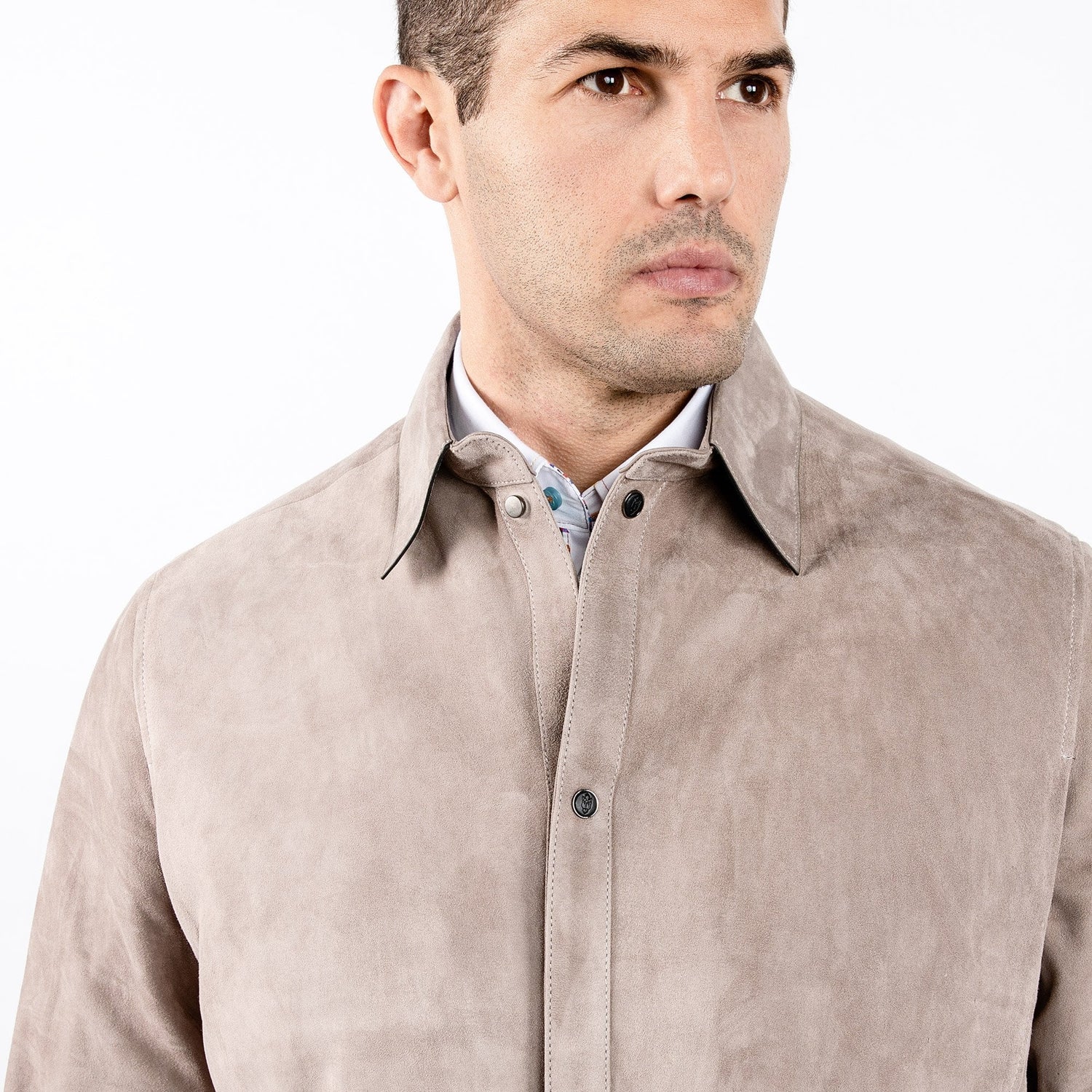 SUEDE SHIRT - Premium Men's Patterned Shirt by Claudio Lugli | Bold Design, Tailored Fit, Best Printed Shirts