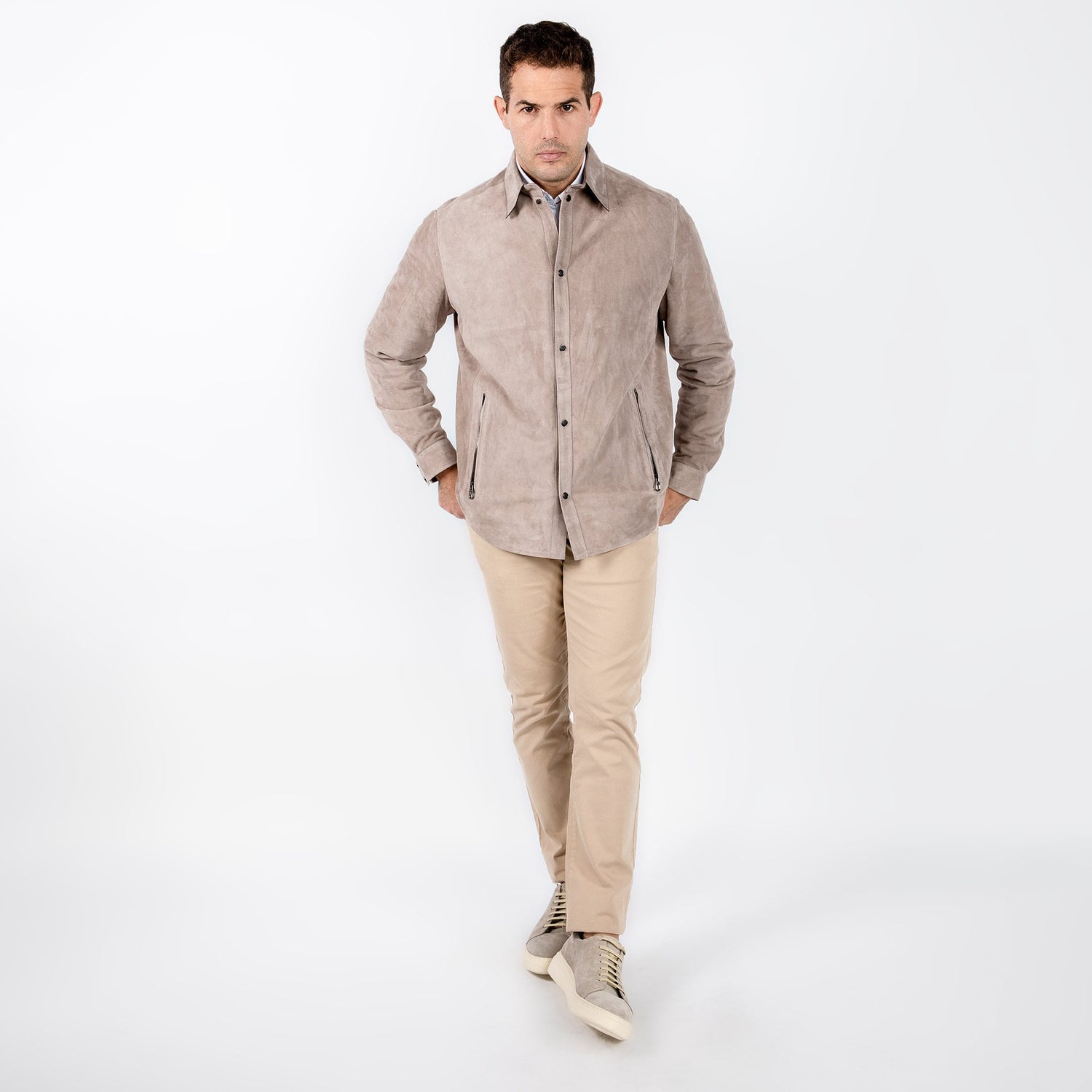 SUEDE SHIRT - Premium Men's Patterned Shirt by Claudio Lugli | Bold Design, Tailored Fit, Best Printed Shirts