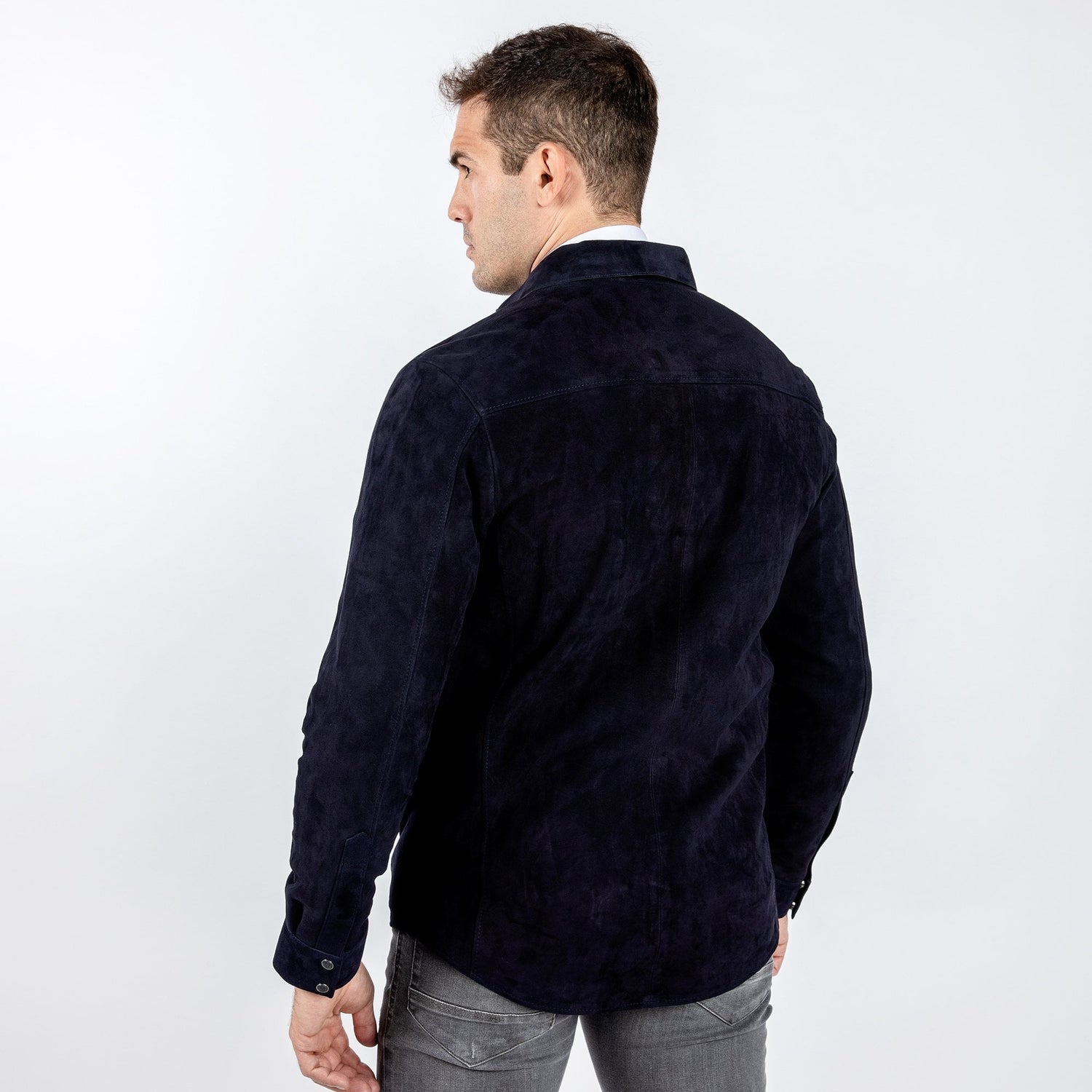 SUEDE SHIRT - Premium Men's Patterned Shirt by Claudio Lugli | Bold Design, Tailored Fit, Best Printed Shirts