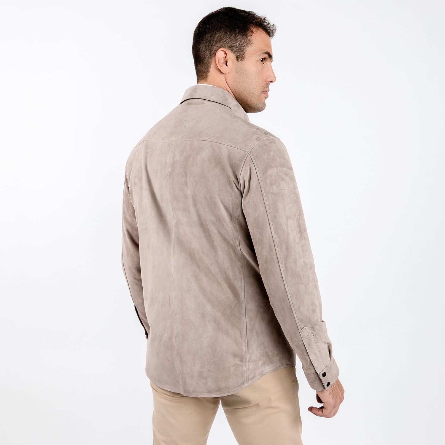 SUEDE SHIRT - Premium Men's Patterned Shirt by Claudio Lugli | Bold Design, Tailored Fit, Best Printed Shirts