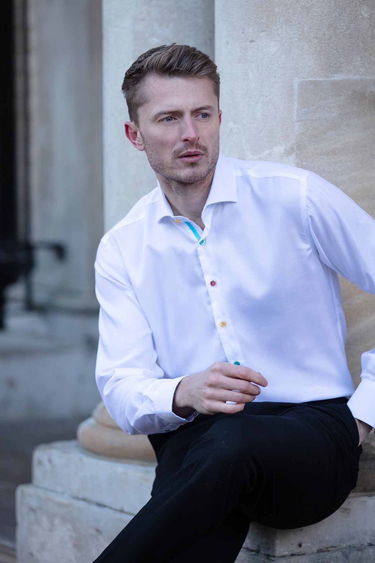 SUPREME NON-IRON TEXTURE SHIRT – Premium Men's Patterned Shirt by Claudio Lugli | Bold Design, Tailored Fit, Best Printed Shirts