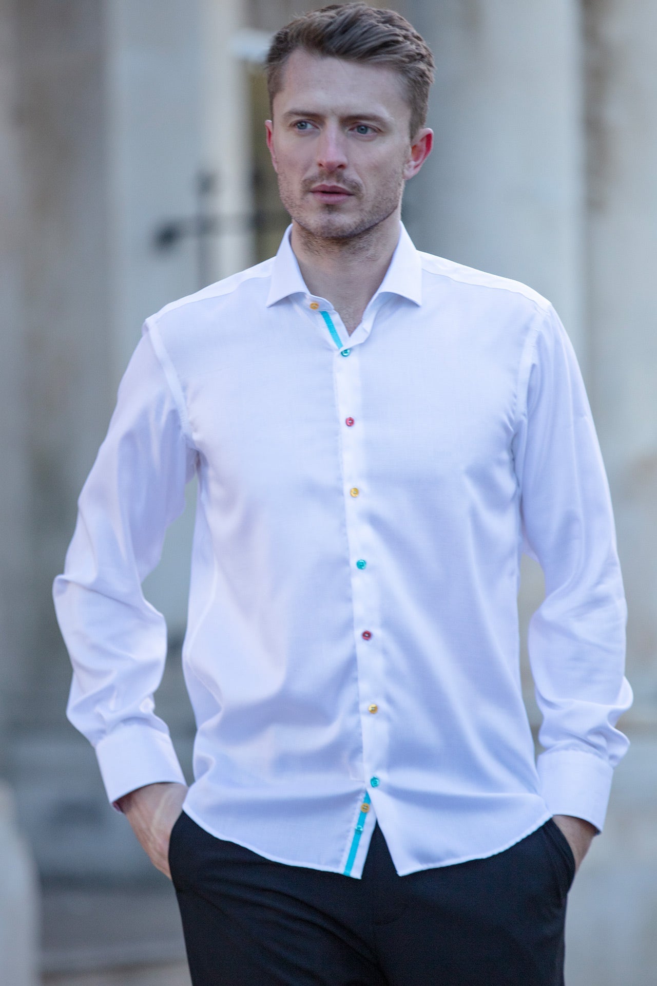 SUPREME NON-IRON TEXTURE SHIRT – Premium Men's Patterned Shirt by Claudio Lugli | Bold Design, Tailored Fit, Best Printed Shirts