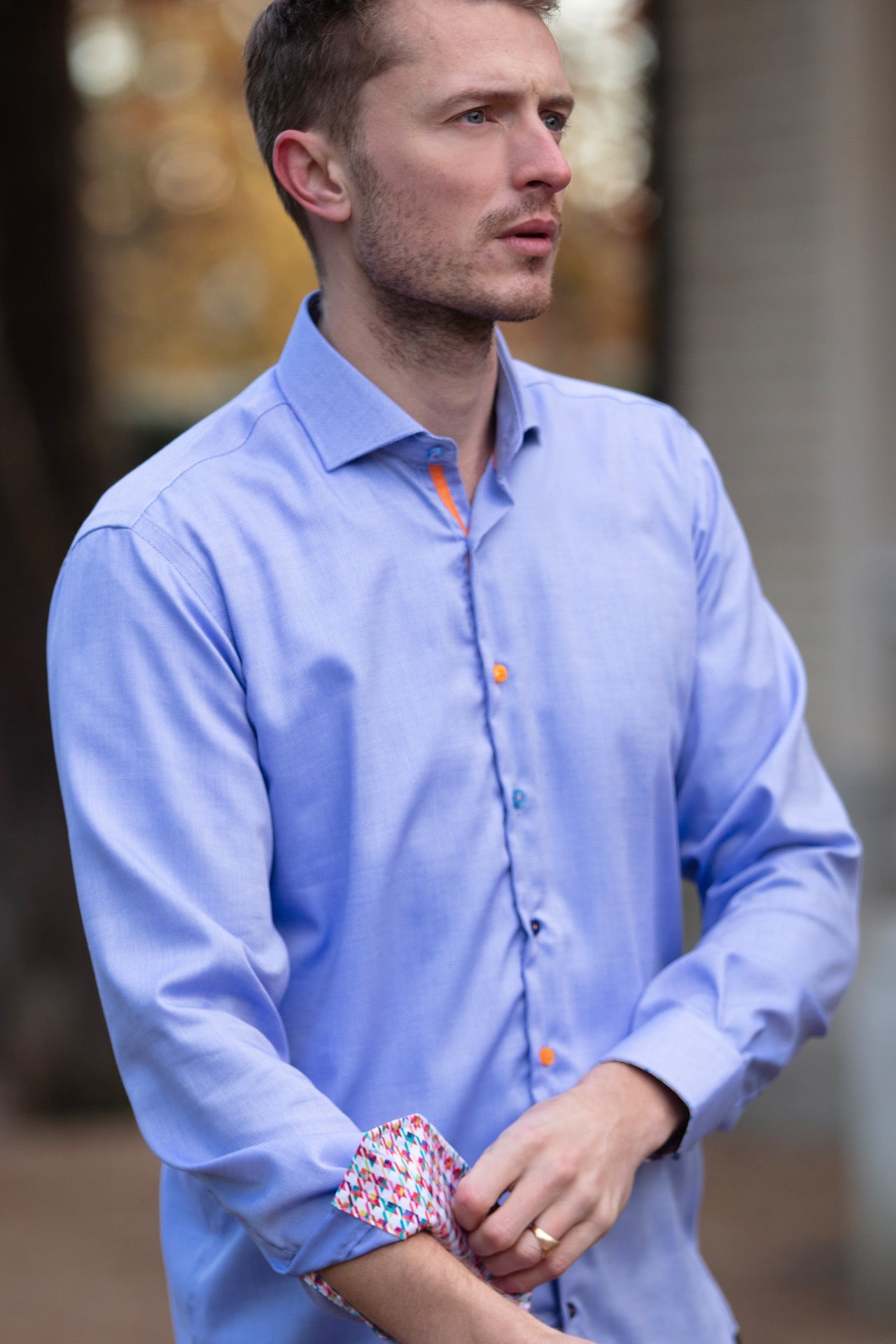 SUPREME NON-IRON TEXTURE SHIRT – Premium Men's Patterned Shirt by Claudio Lugli | Bold Design, Tailored Fit, Best Printed Shirts