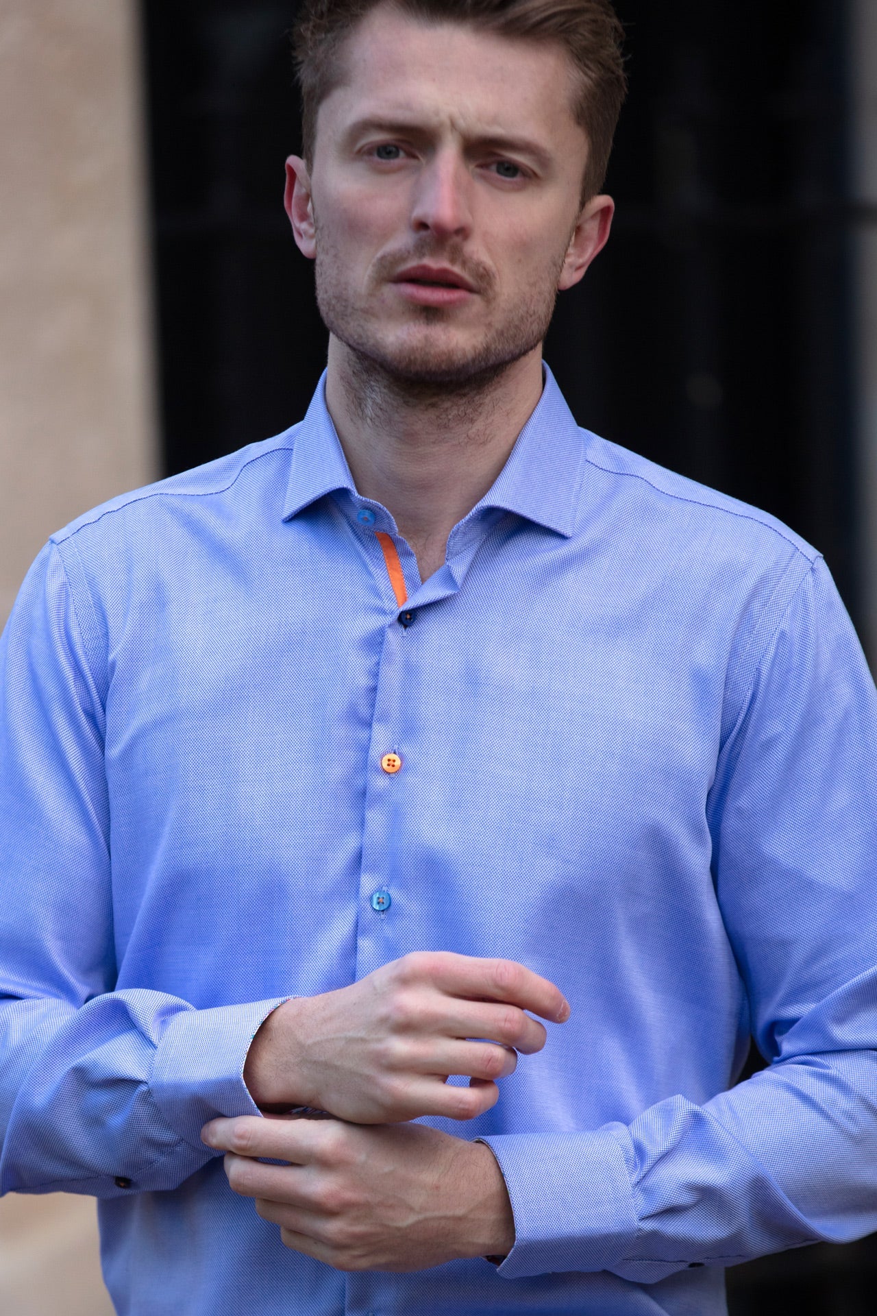 SUPREME NON-IRON TEXTURE SHIRT – Premium Men's Patterned Shirt by Claudio Lugli | Bold Design, Tailored Fit, Best Printed Shirts