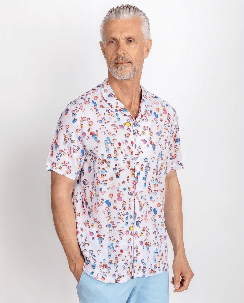 The Beach Drone Shot Hawaiian Shirt - Claudio Lugli Shirts
