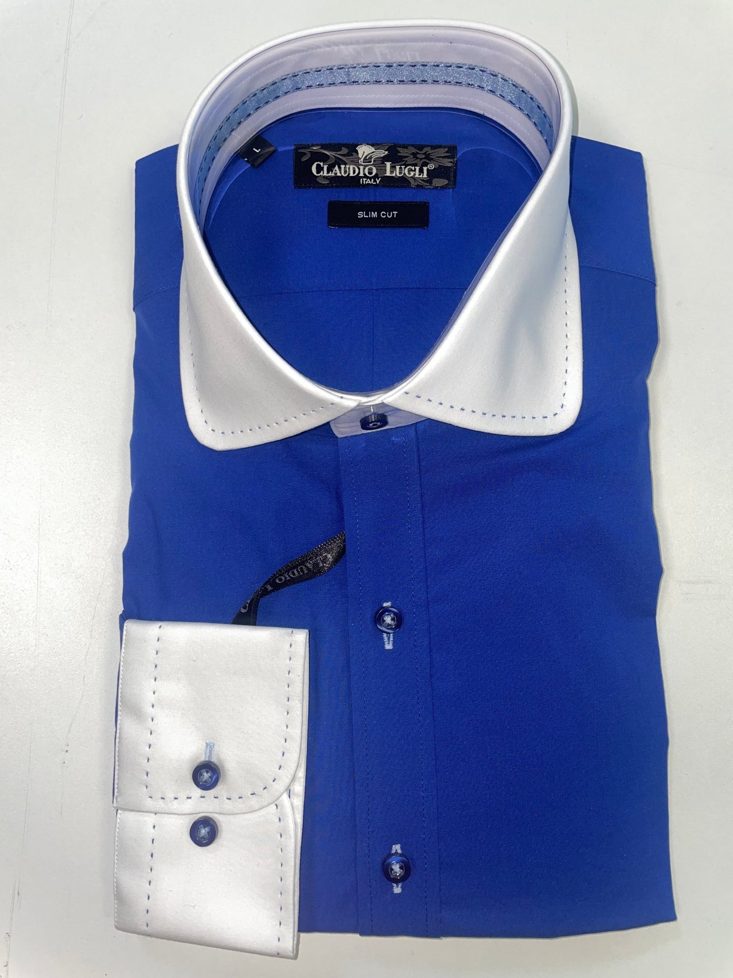 THE CLAUDIO LOST FILES: CP5688 VINTAGE - Premium Men's Patterned Shirt by Claudio Lugli | Bold Design, Tailored Fit, Best Printed Shirts