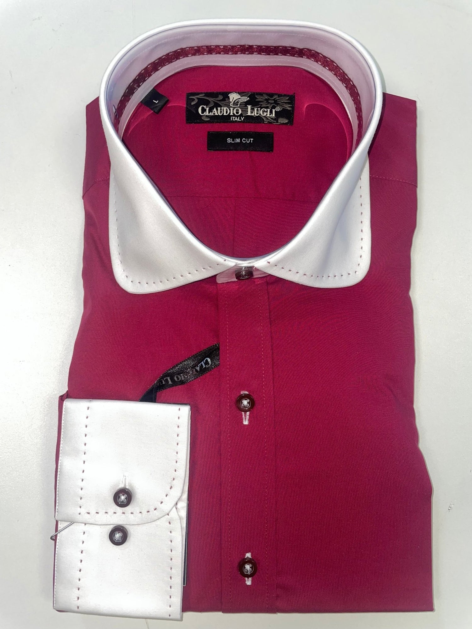 THE CLAUDIO LOST FILES: CP5688 VINTAGE - Premium Men's Patterned Shirt by Claudio Lugli | Bold Design, Tailored Fit, Best Printed Shirts