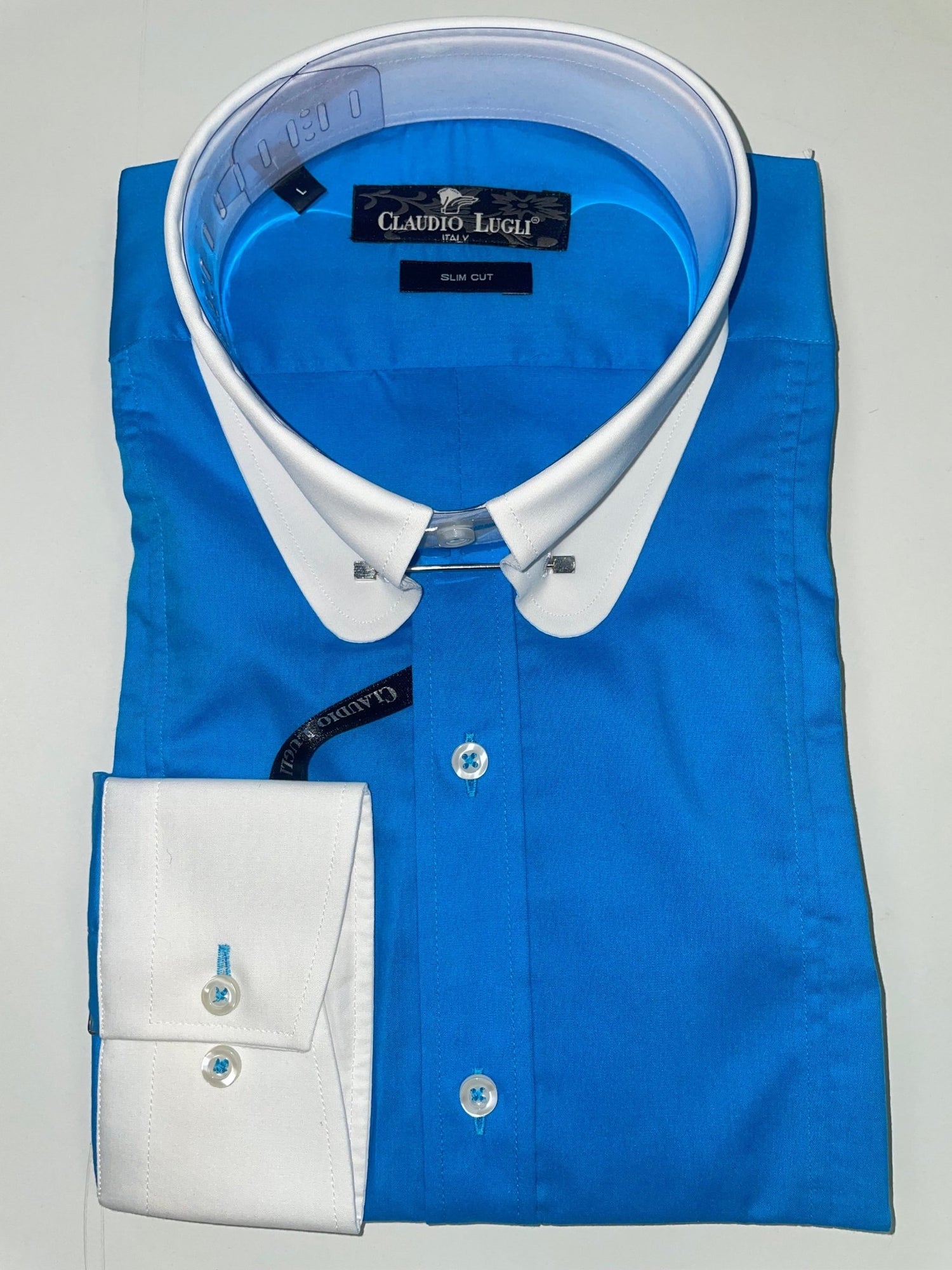 THE CLAUDIO LOST FILES: CP5689 VINTAGE – Premium Men's Patterned Shirt by Claudio Lugli | Bold Design, Tailored Fit, Best Printed Shirts