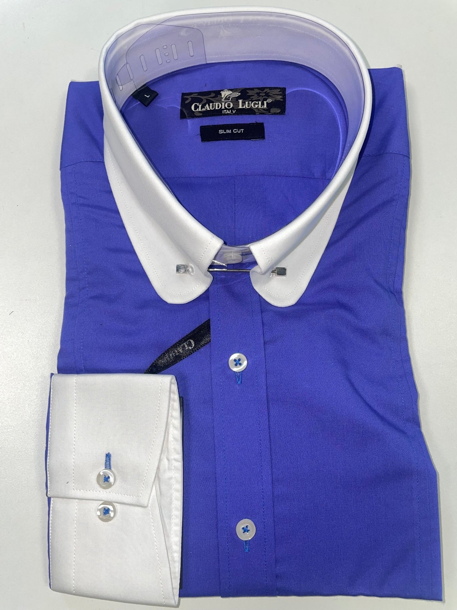 THE CLAUDIO LOST FILES: CP5689 VINTAGE – Premium Men's Patterned Shirt by Claudio Lugli | Bold Design, Tailored Fit, Best Printed Shirts