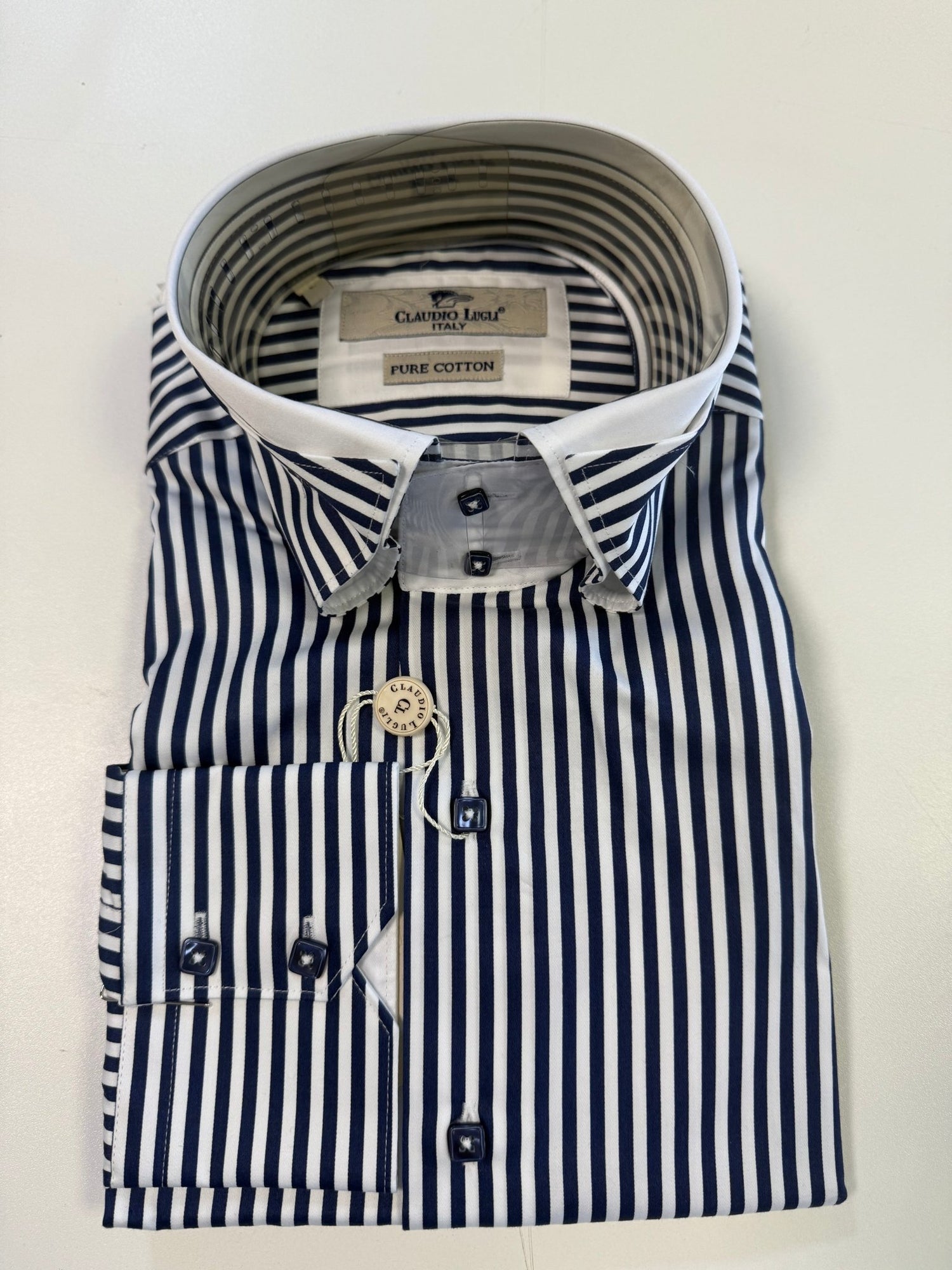 THE CLAUDIO LOST FILES: CP5739 - Premium Men's Patterned Shirt by Claudio Lugli | Bold Design, Tailored Fit, Best Printed Shirts