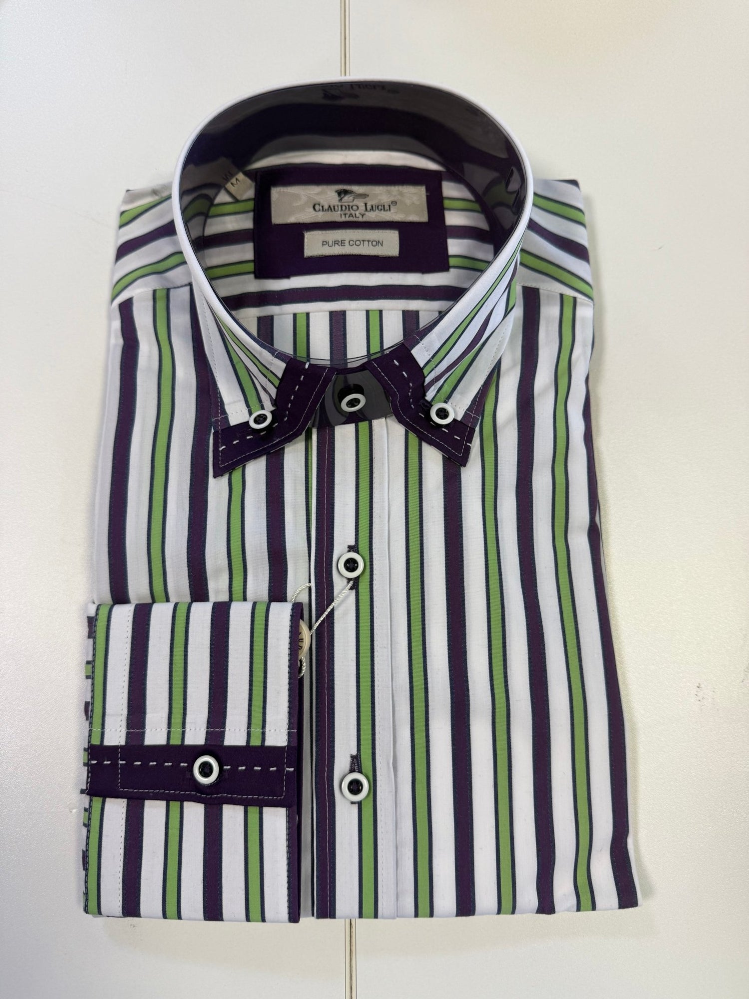 THE CLAUDIO LOST FILES: CP5778 – Premium Men's Patterned Shirt by Claudio Lugli | Bold Design, Tailored Fit, Best Printed Shirts