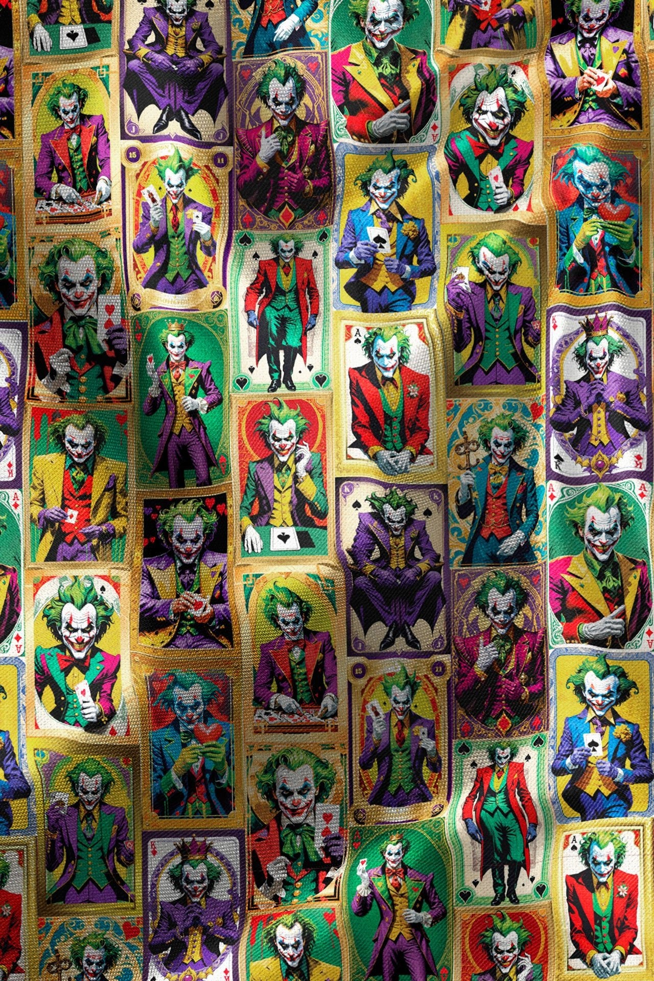 THE COMIC KINGDOM VILLAIN CARD PRINT SHIRT – Premium Men's Patterned Shirt by Claudio Lugli | Bold Design, Tailored Fit, Best Printed Shirts