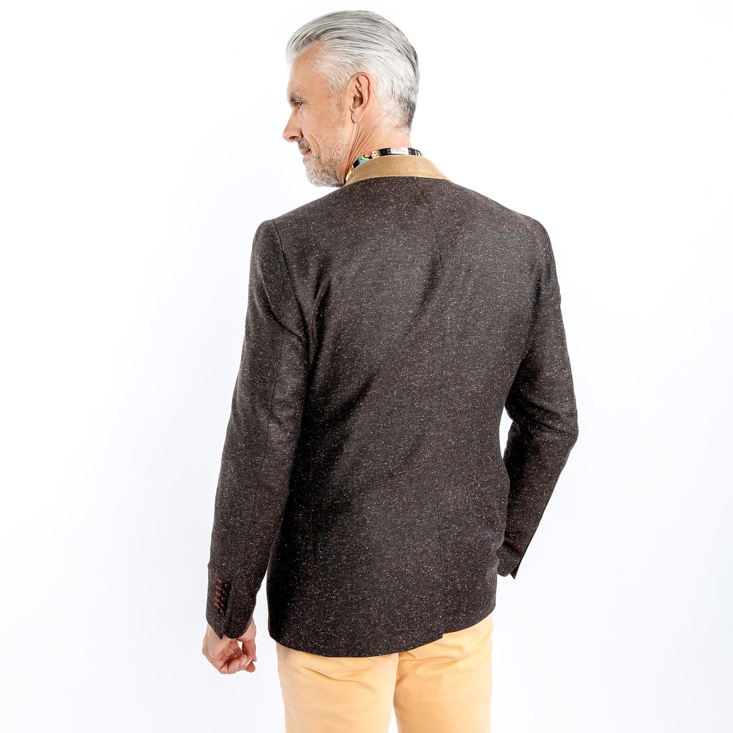 THE CREATIVE CONTRAST COAT - Premium Men's Patterned Shirt by Claudio Lugli | Bold Design, Tailored Fit, Best Printed Shirts