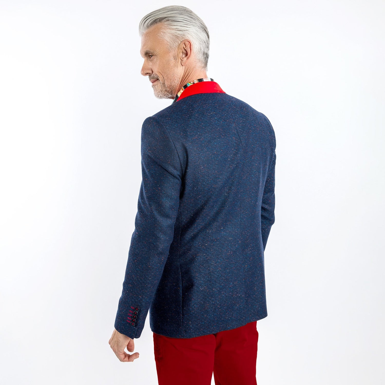 THE CREATIVE CONTRAST COAT - Premium Men's Patterned Shirt by Claudio Lugli | Bold Design, Tailored Fit, Best Printed Shirts